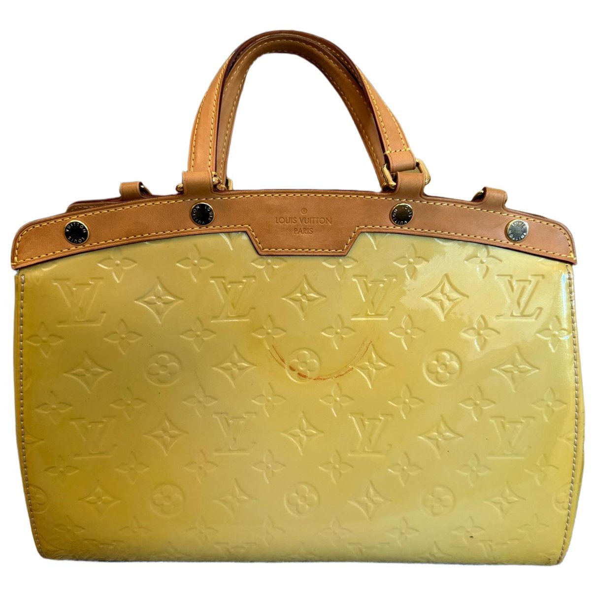 Bedford patent leather handbag