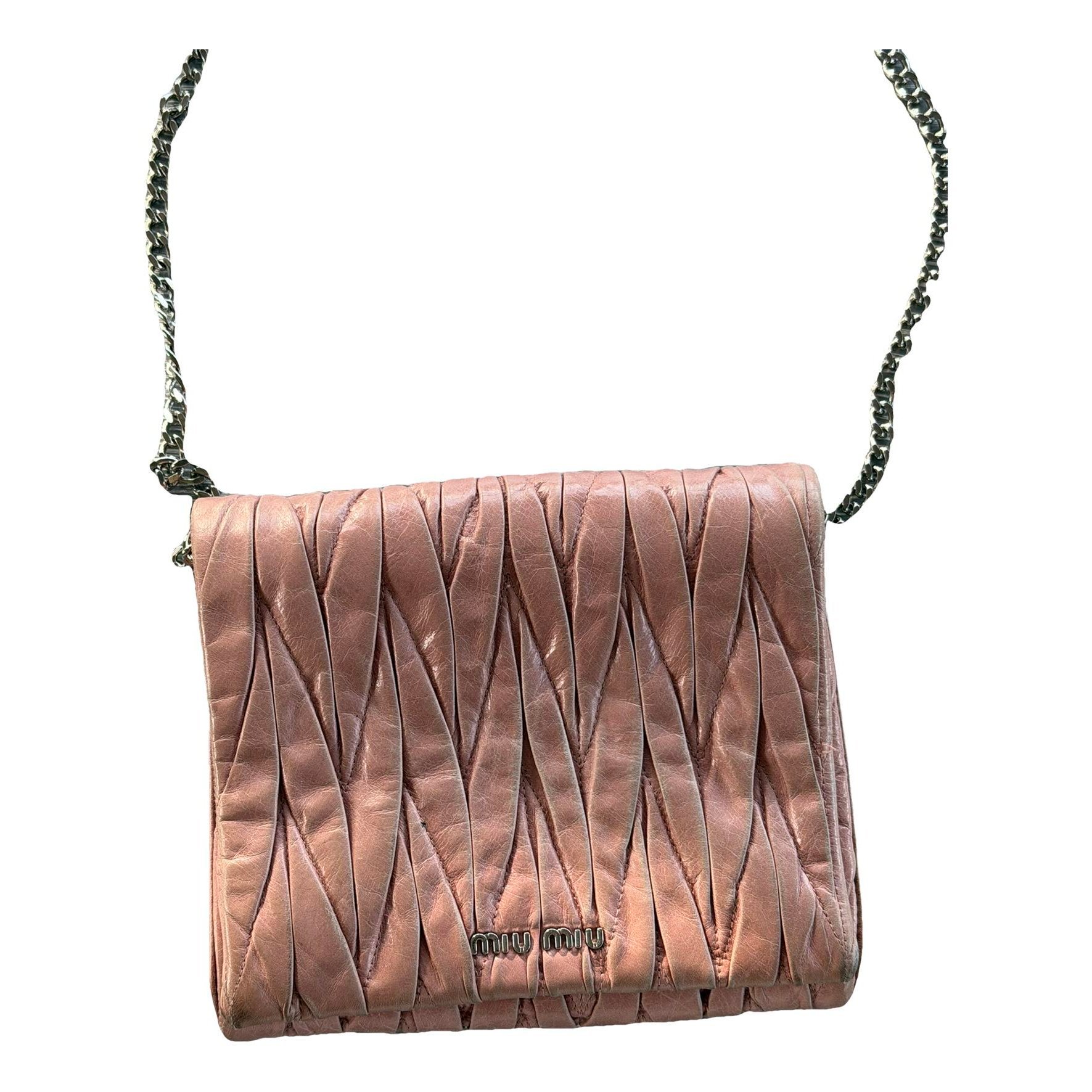 Cleo leather clutch bag