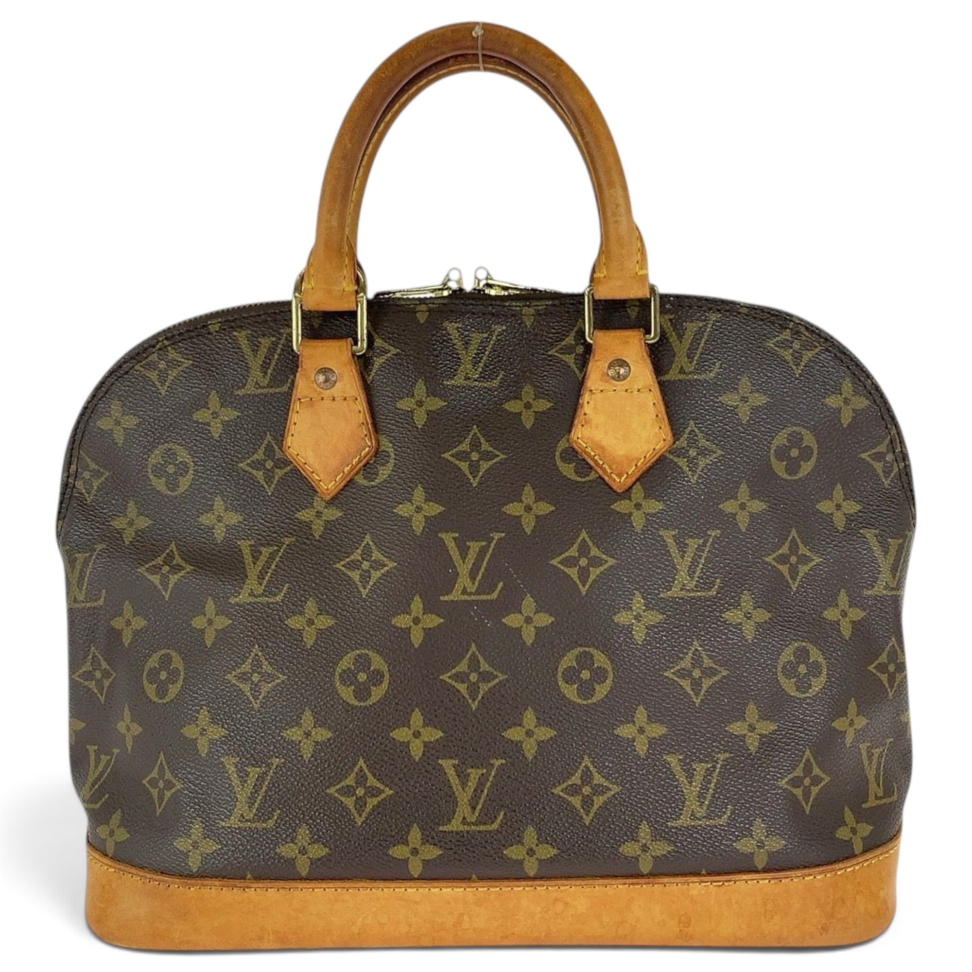 Alma leather handbag