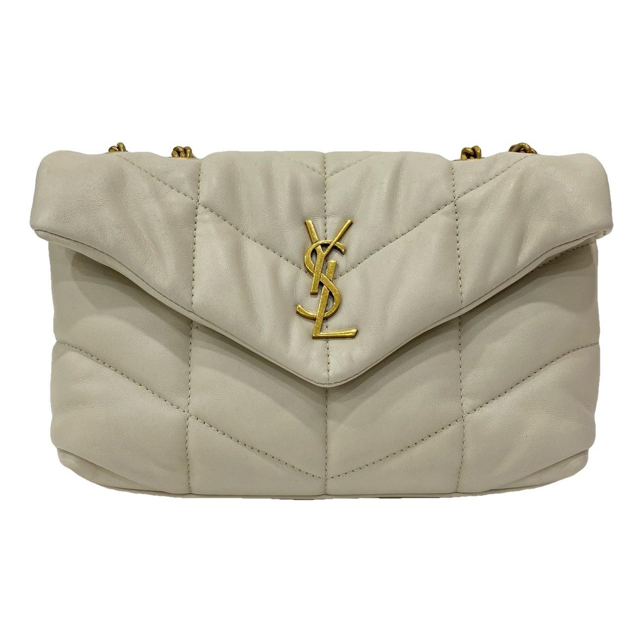 Baby monogramme leather handbag