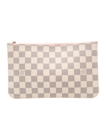 Damier Azur Neverfull Pouch