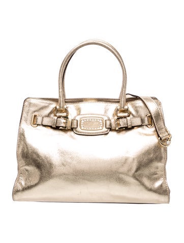Leather Top Handle Bag