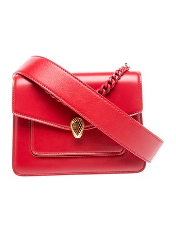 Leather Serpenti Maxi Chain