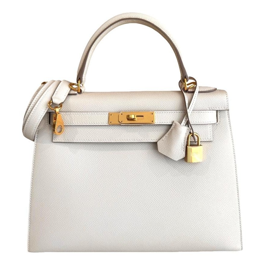 Kelly 28 leather handbag