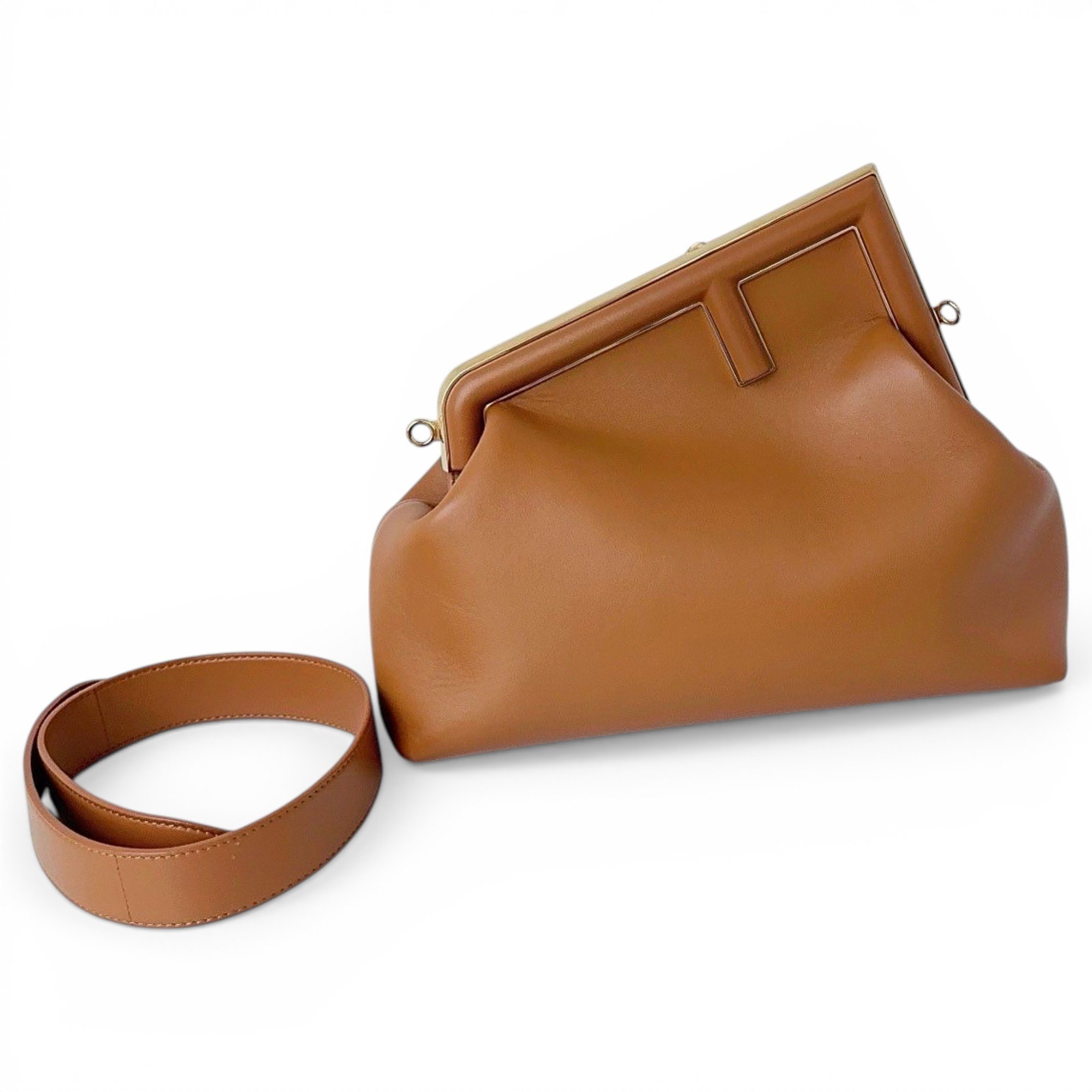 Leather handbag