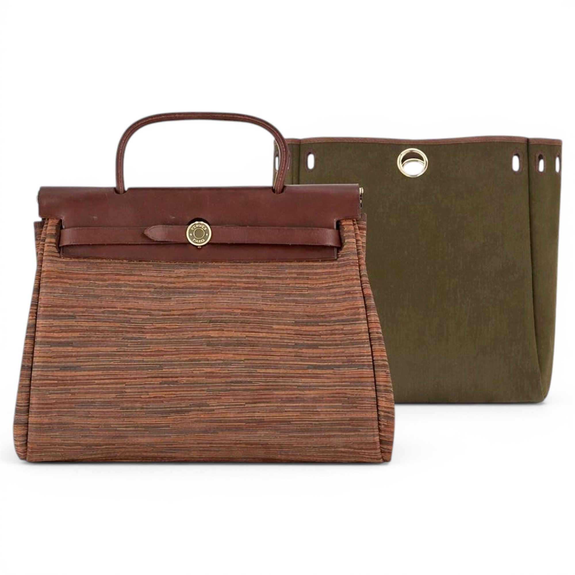 Herbag leather handbag