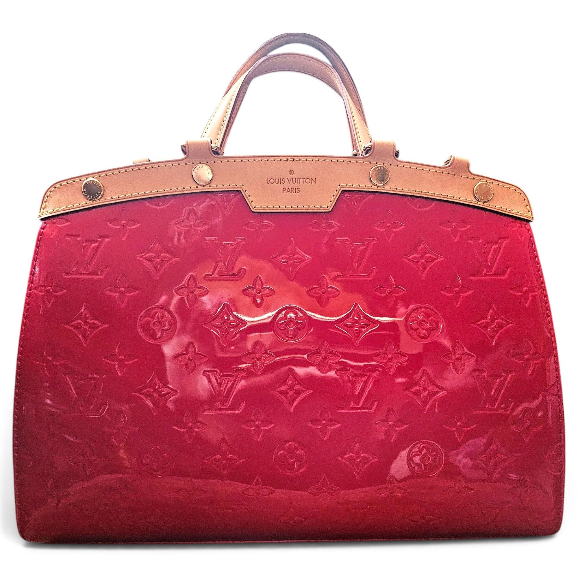 Bréa patent leather handbag