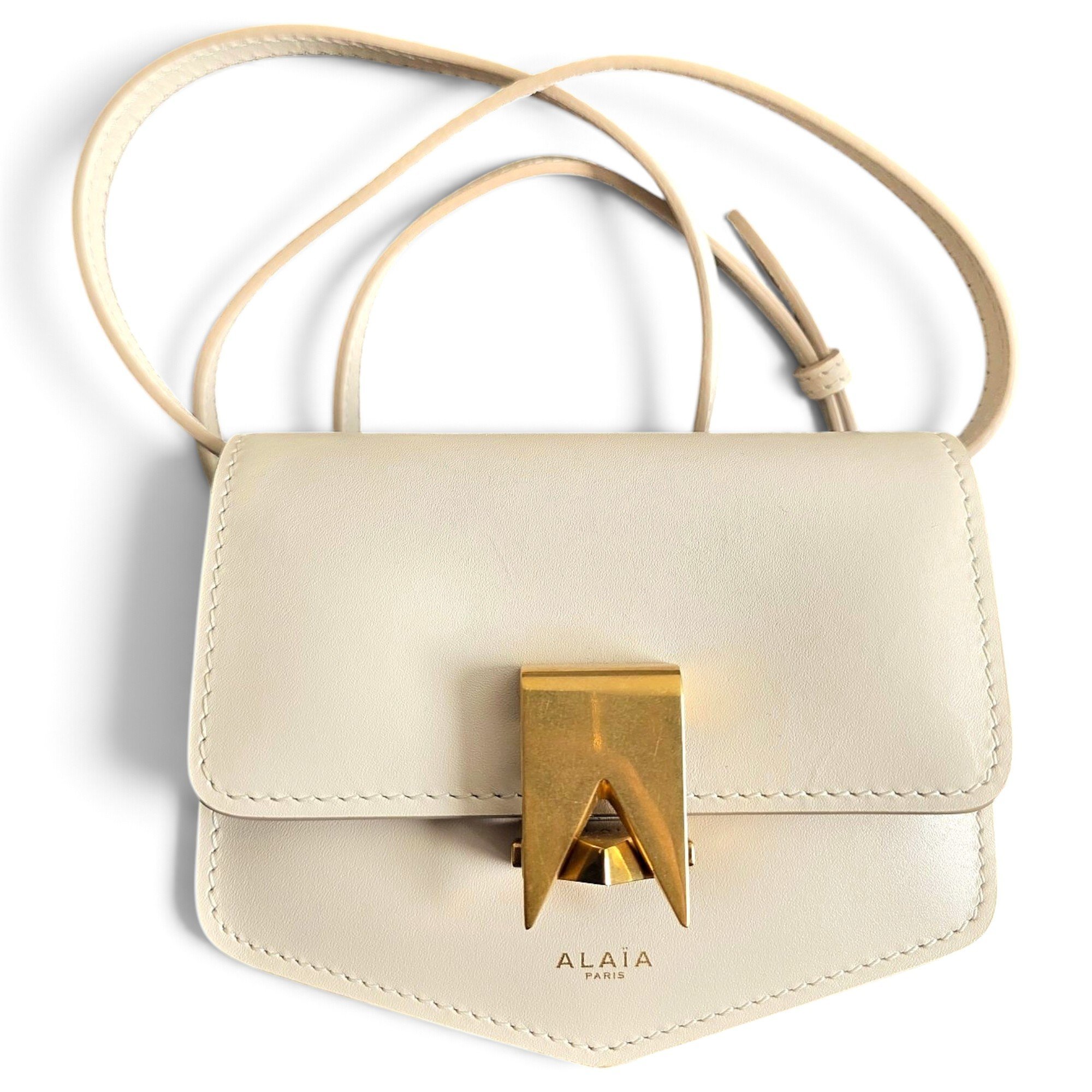 Alaia Le Papa leather mini bag