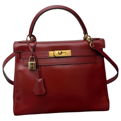 Kelly 28 leather handbag