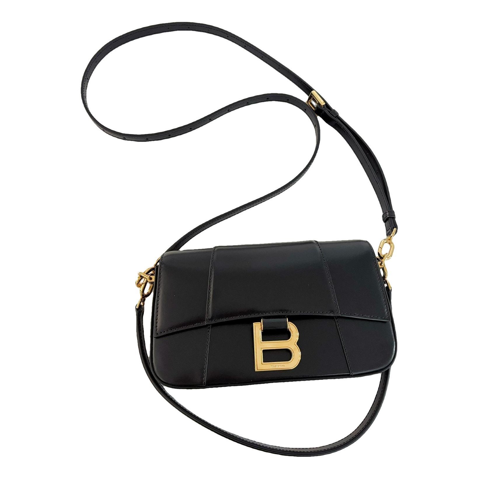 Balenciaga Hourglass leather crossbody bag