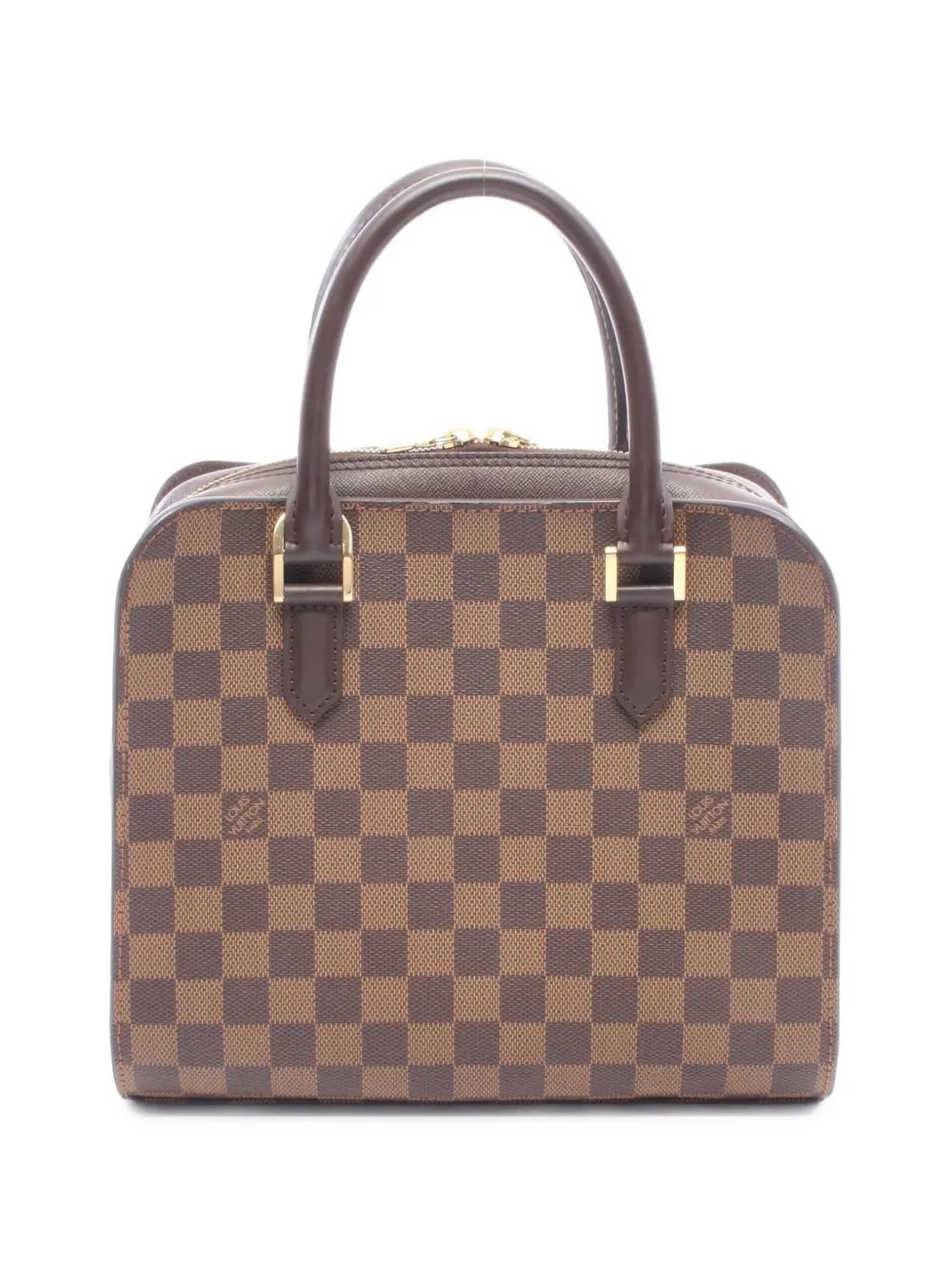 2004 Triana Damier Ébène-pattern handbag