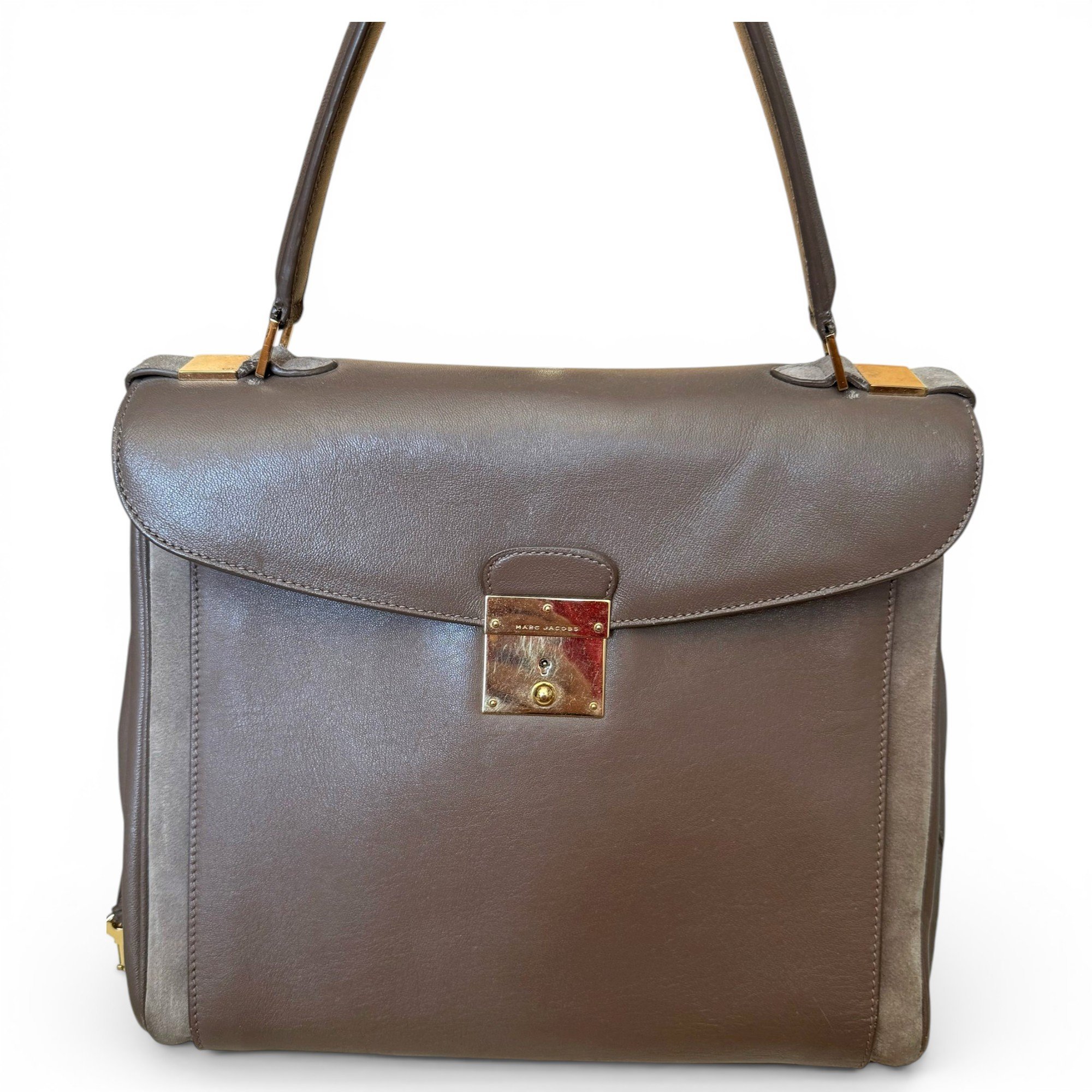 Leather handbag