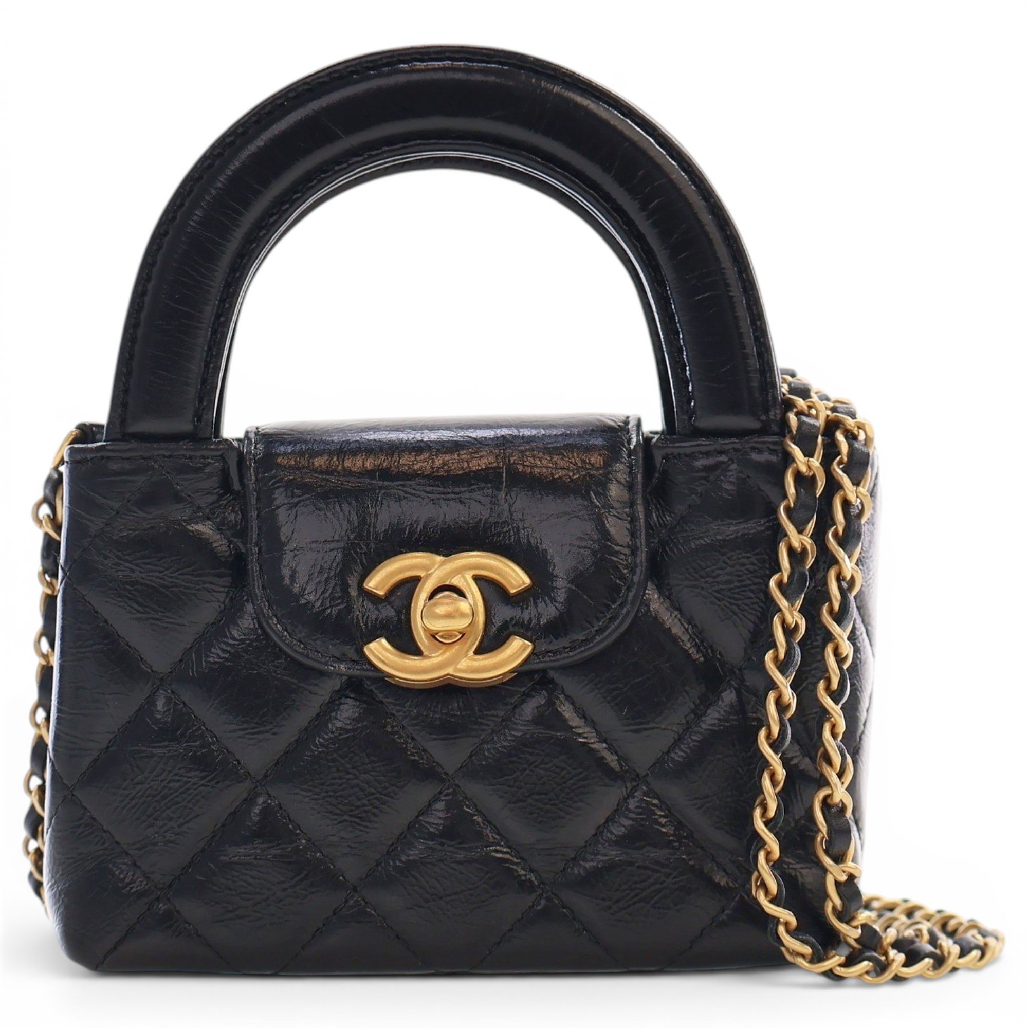 Leather mini bag