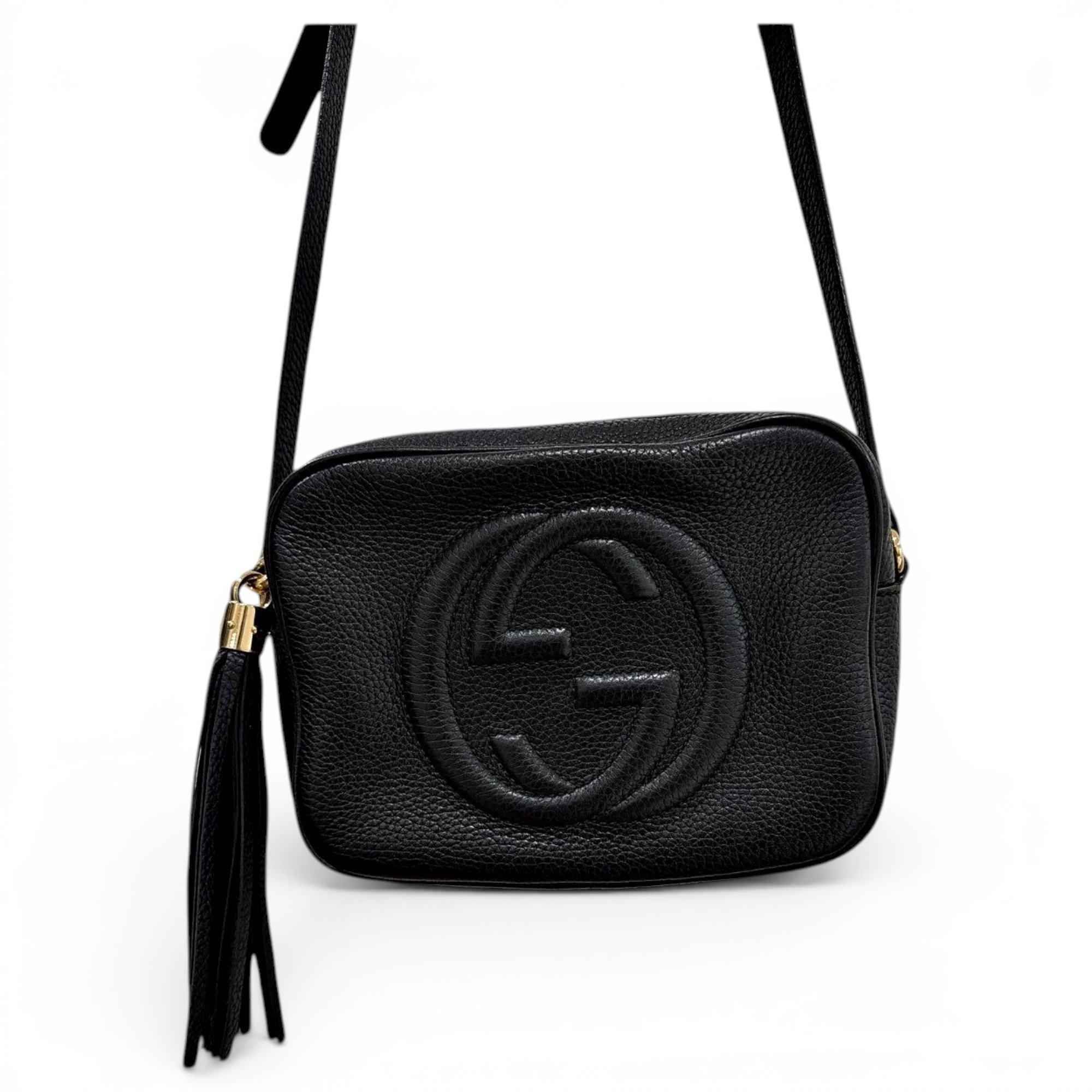 Leather crossbody bag
