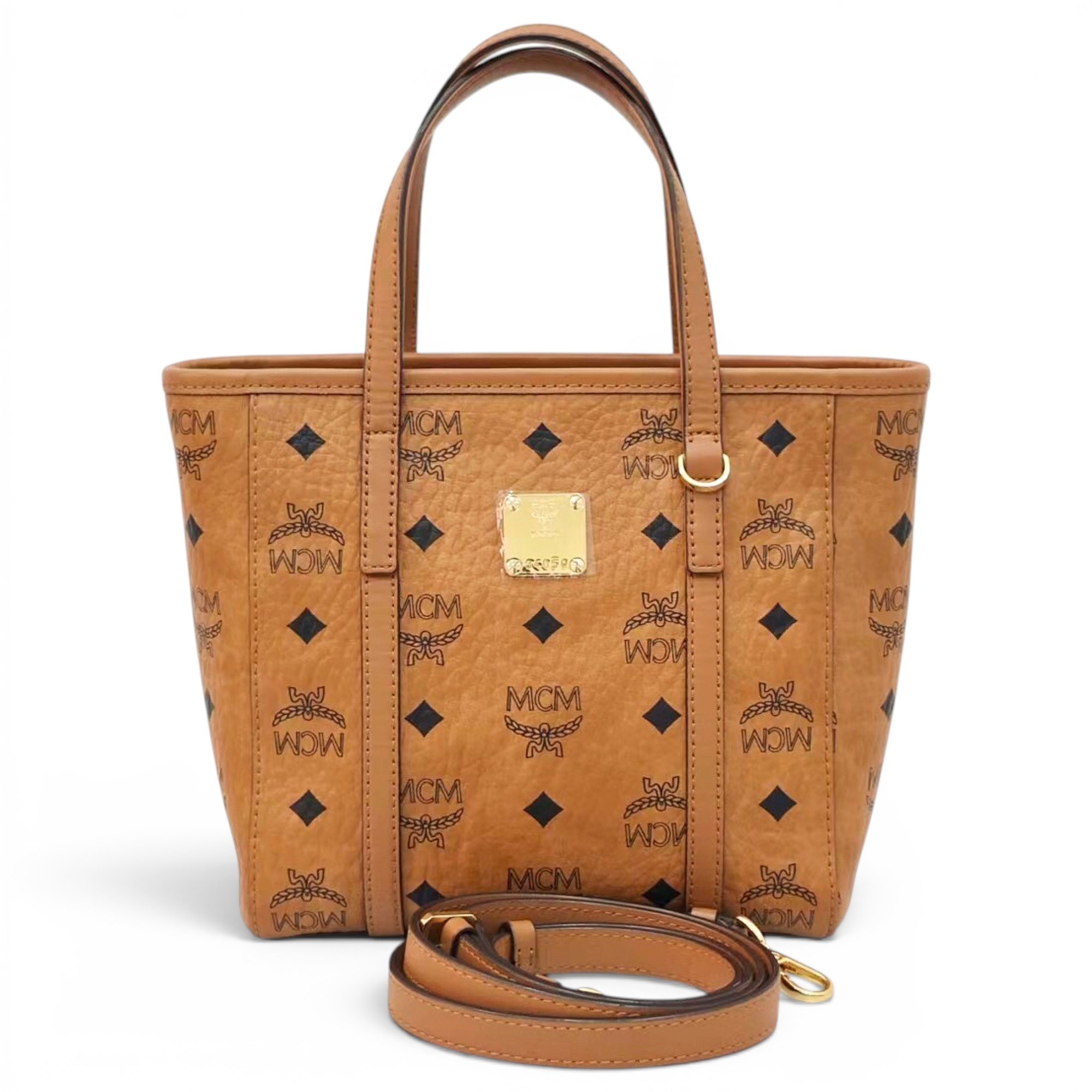Anya leather tote