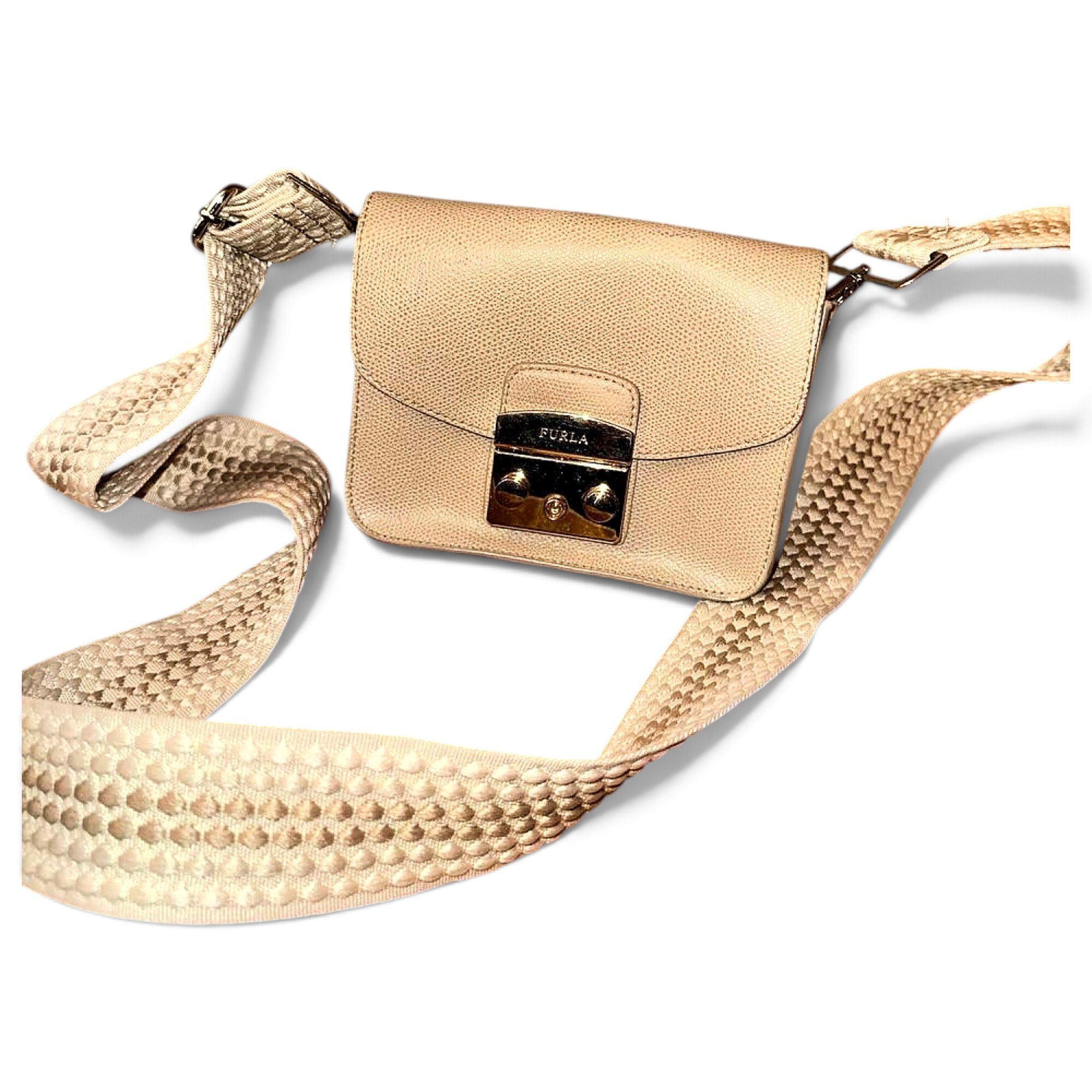 Metropolis leather crossbody bag