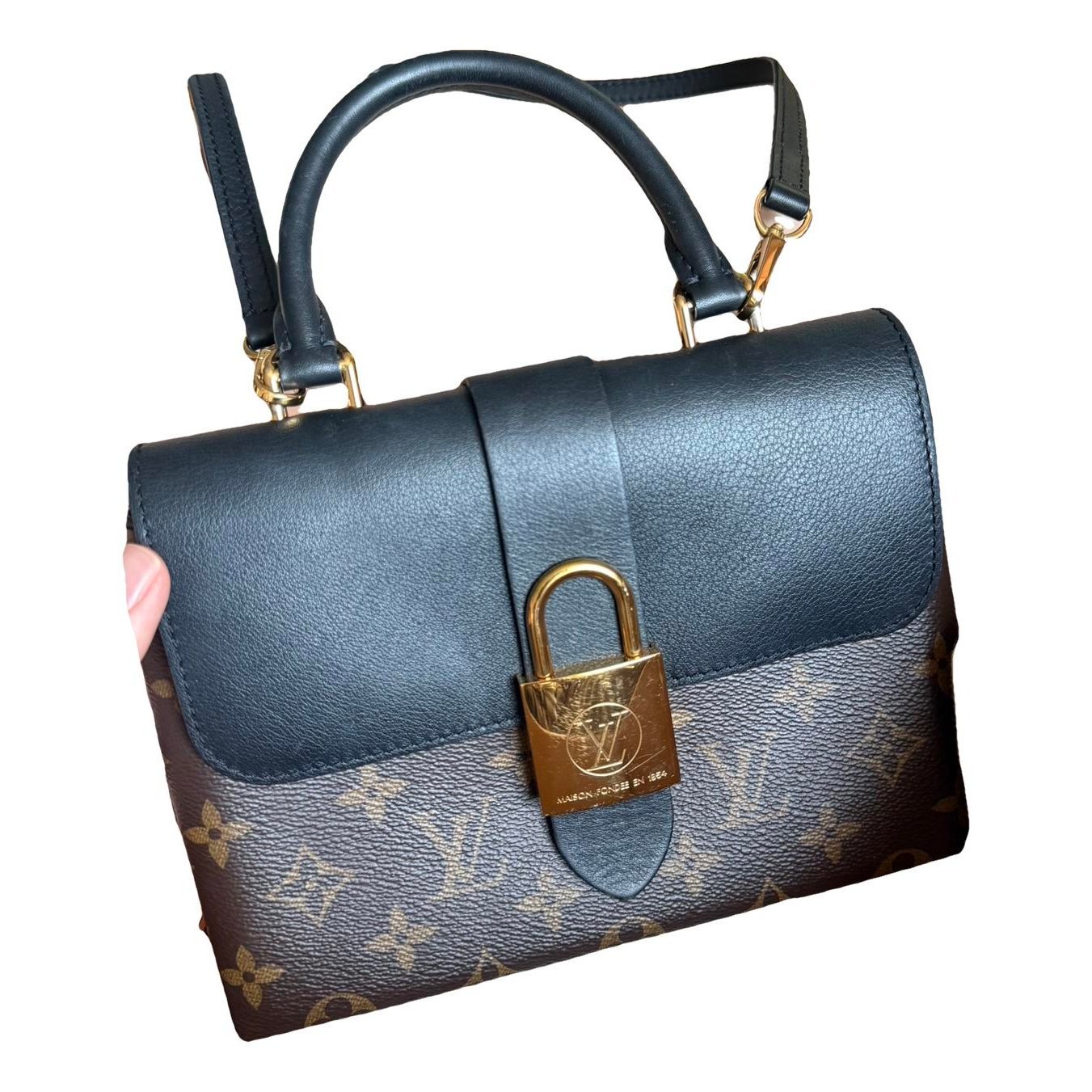 Locky BB leather handbag