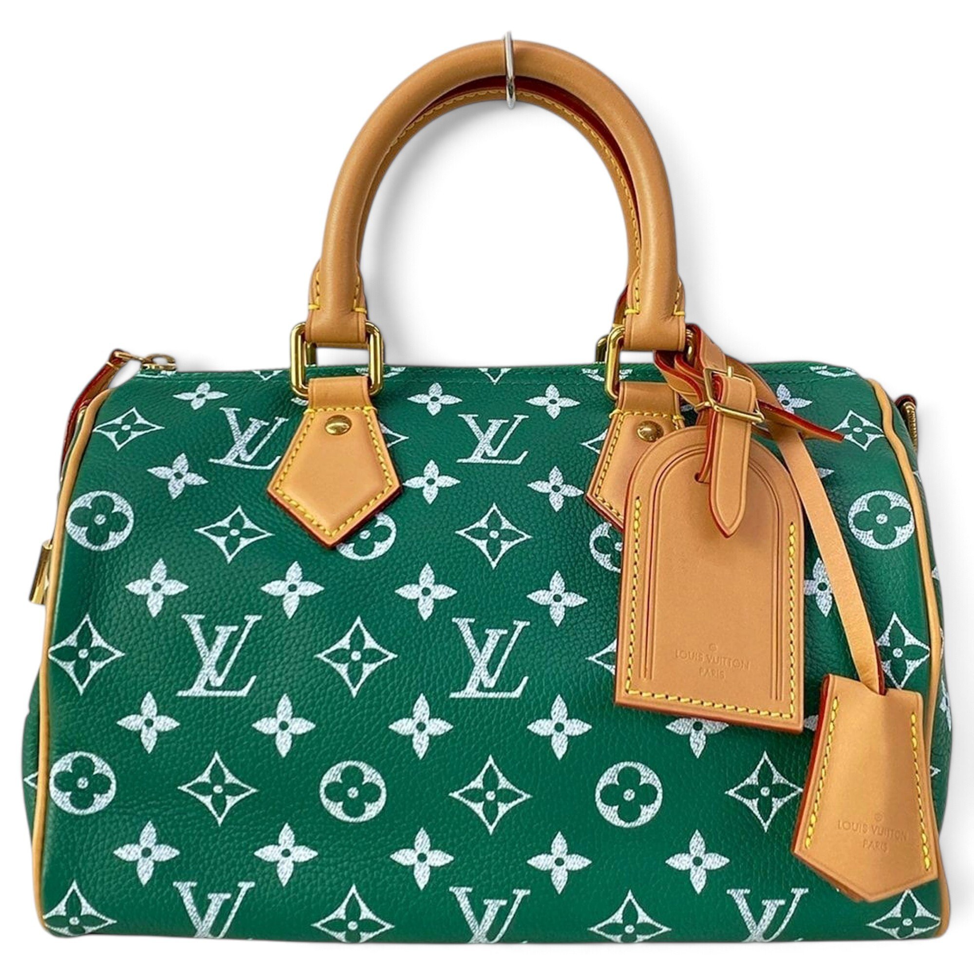 Speedy leather handbag