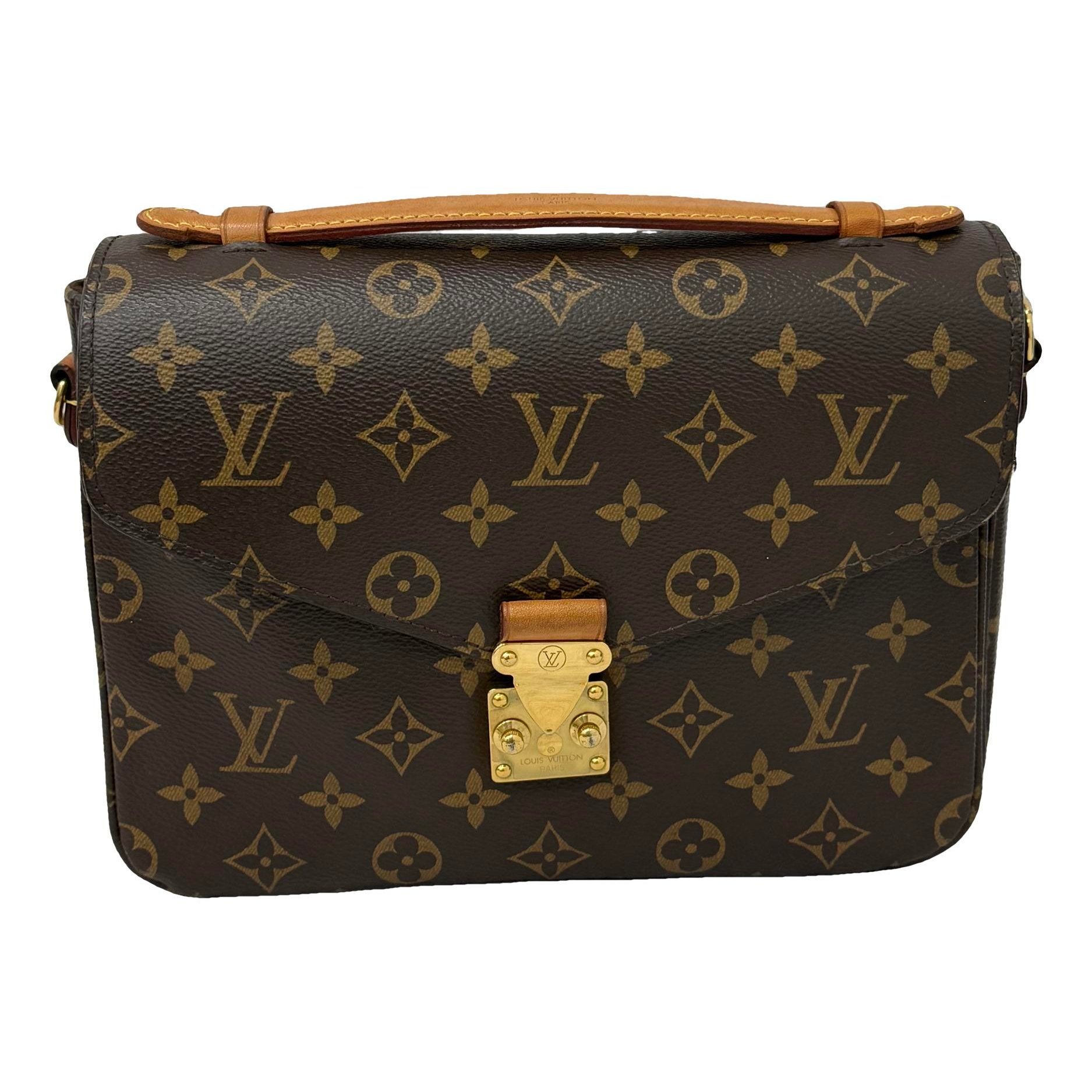 Metis leather handbag