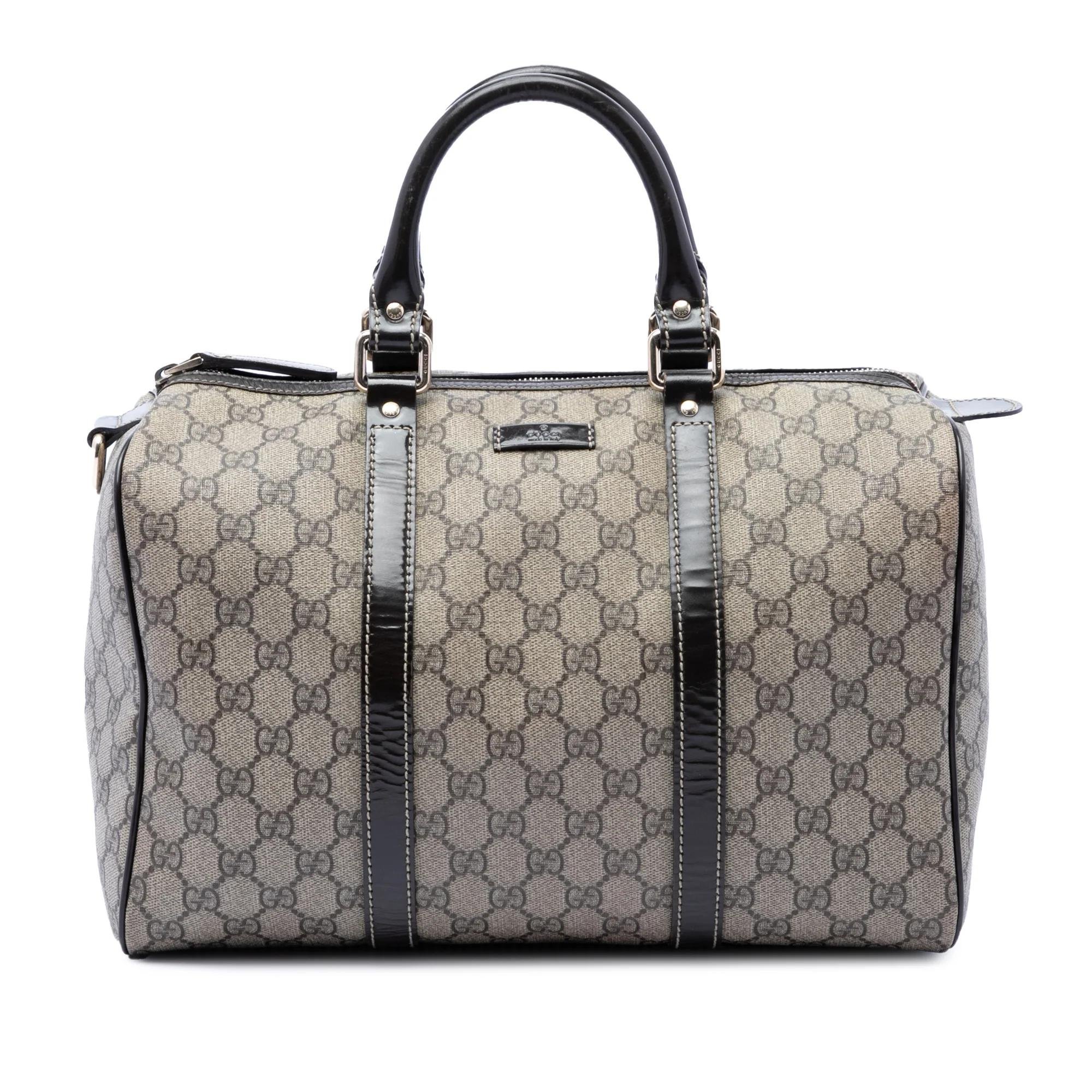 Boston leather bag