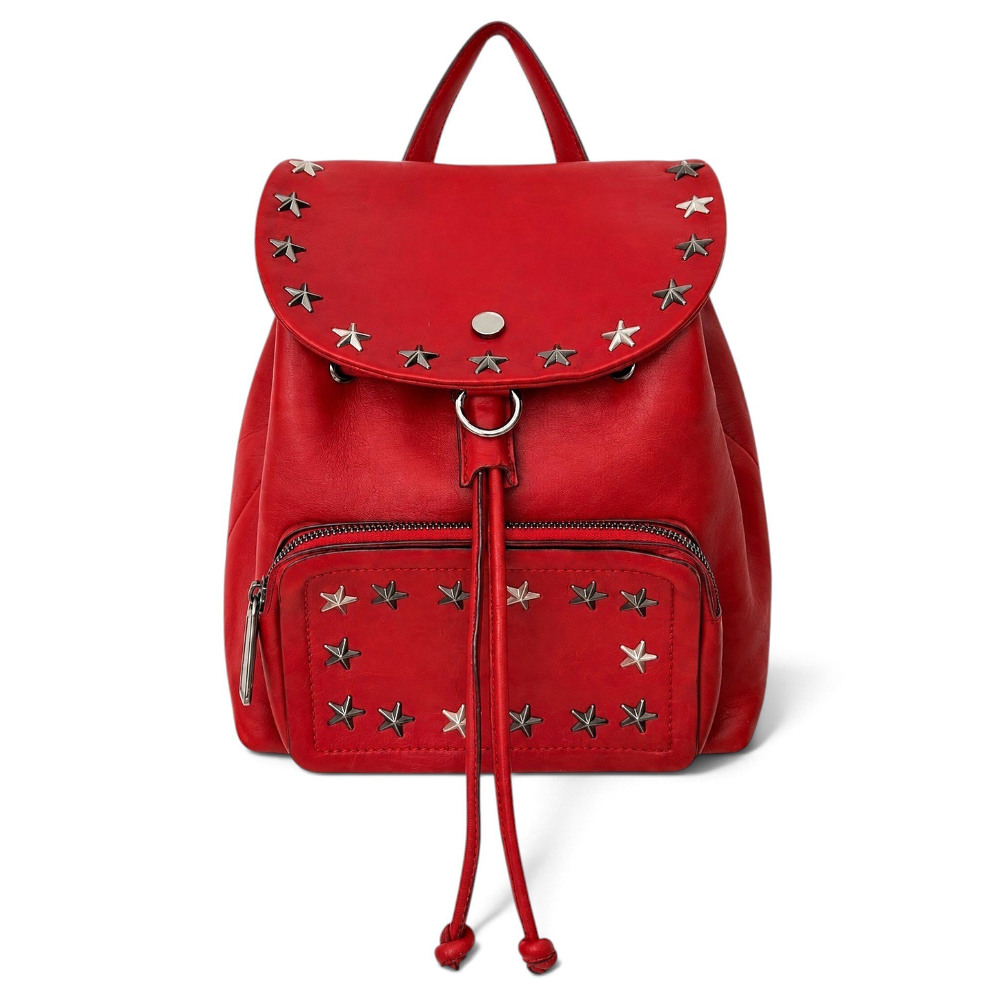 Leather backpack