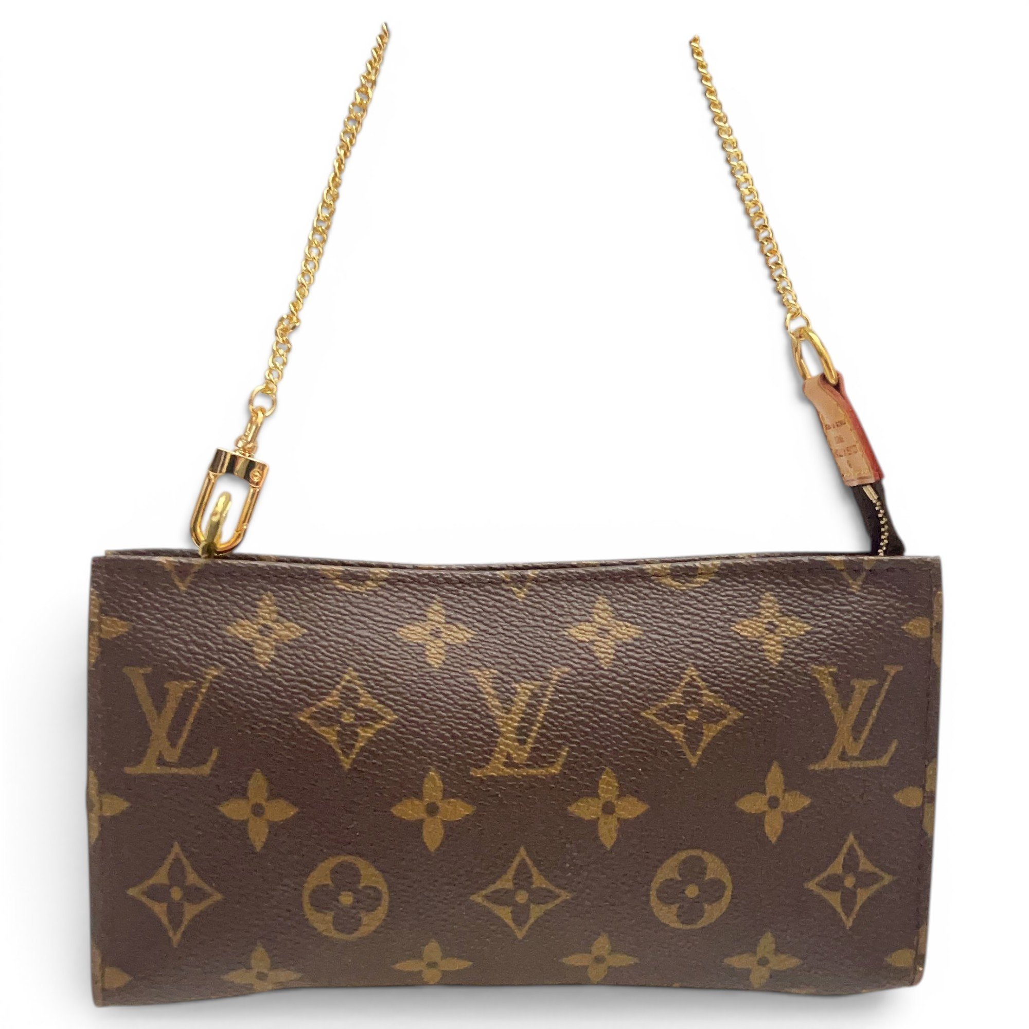 Louis Vuitton Pochette Trunk Verticale cloth handbag