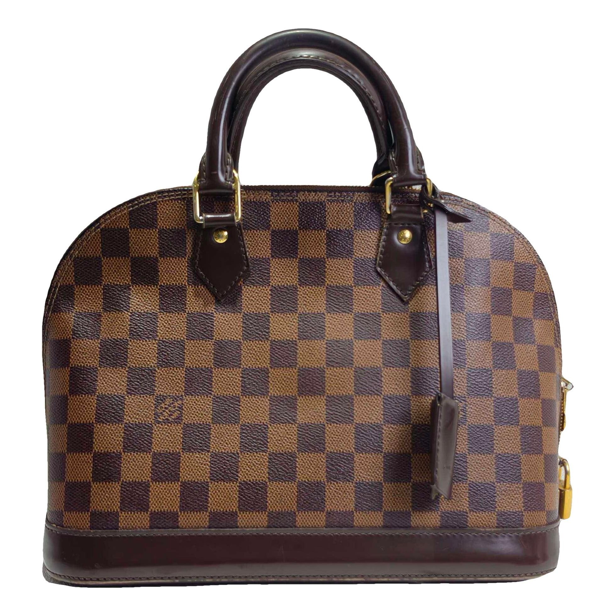 Alma leather handbag