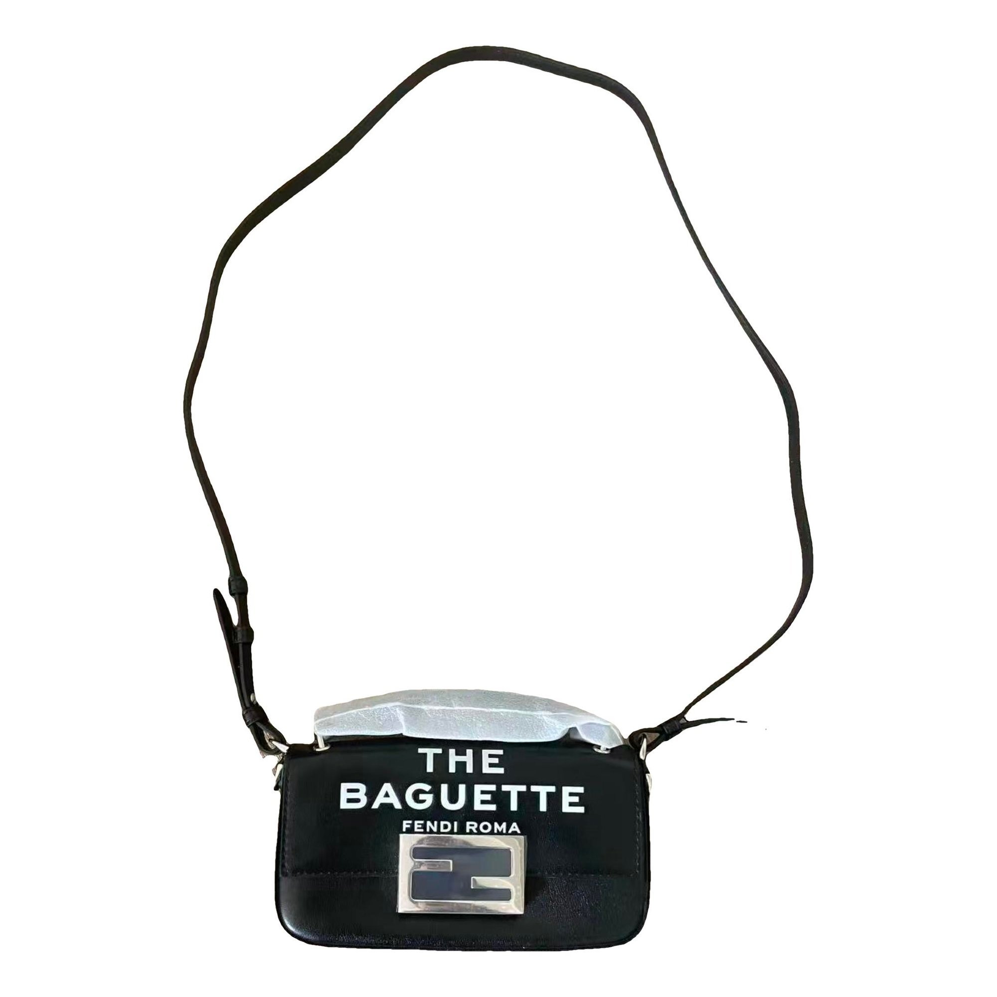 Baguette leather handbag