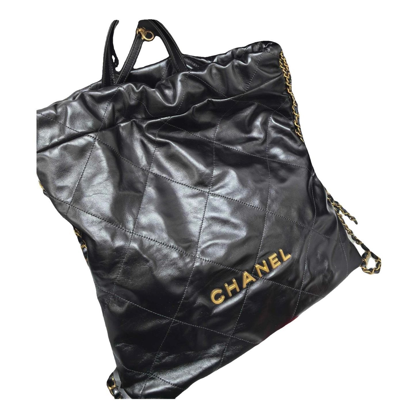 Chanel 22 leather handbag