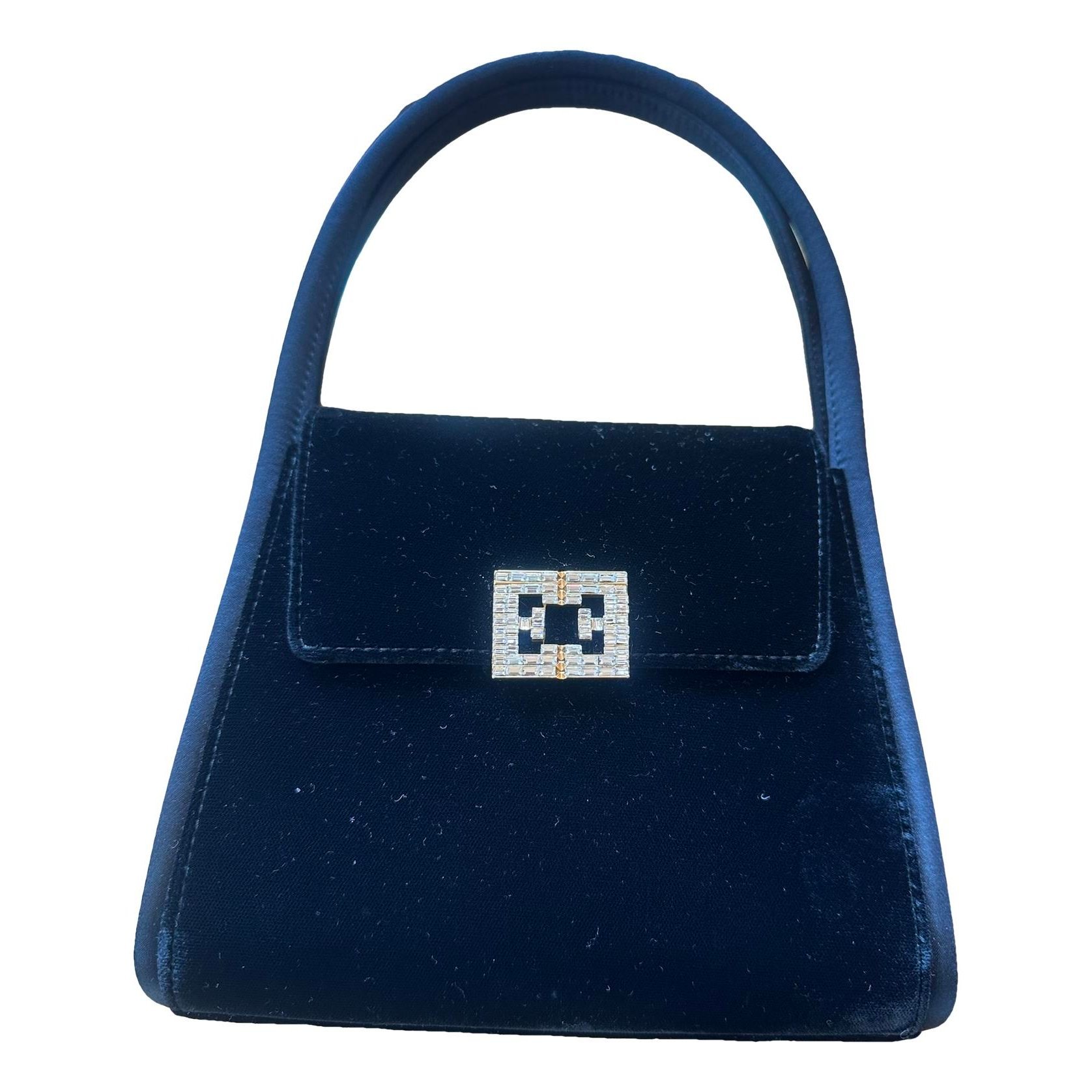 Velvet handbag