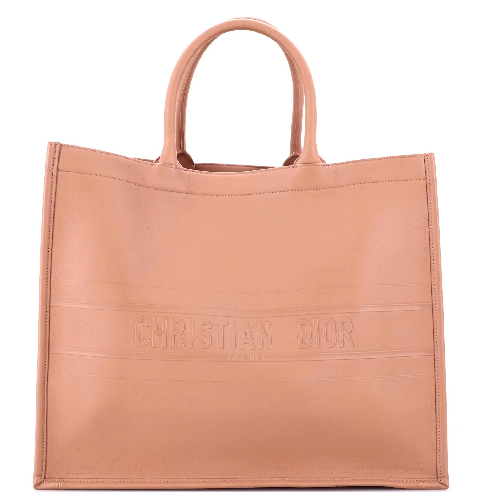 Leather tote
