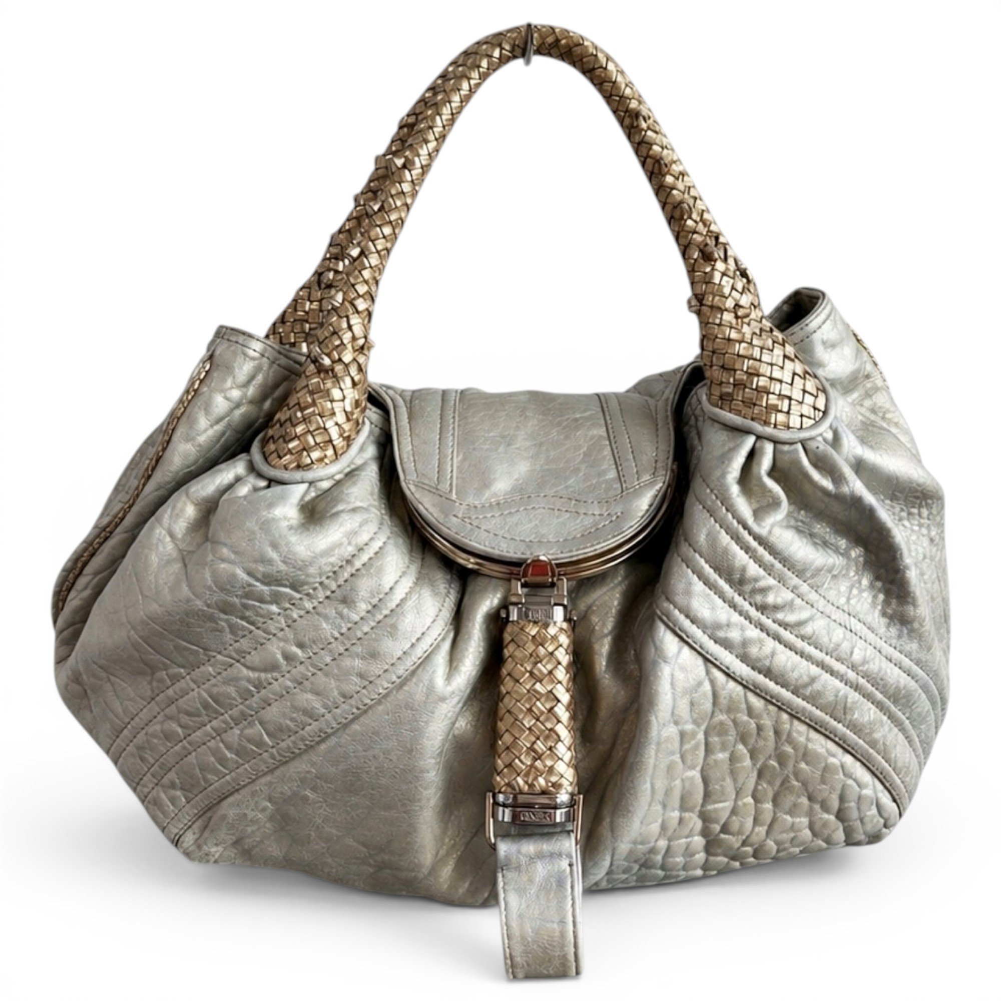 Spy leather handbag