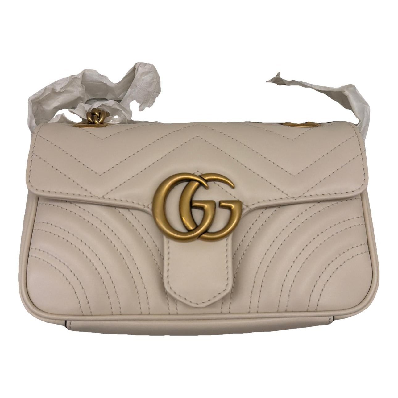 GG Marmont Flap leather crossbody bag