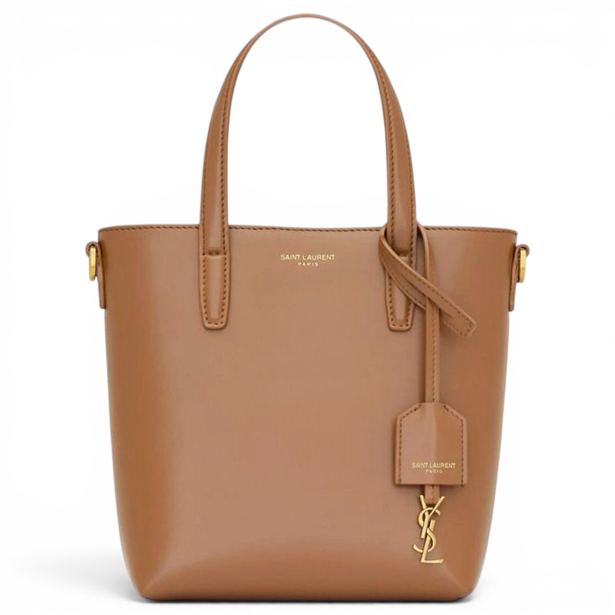 Shopping leather tote