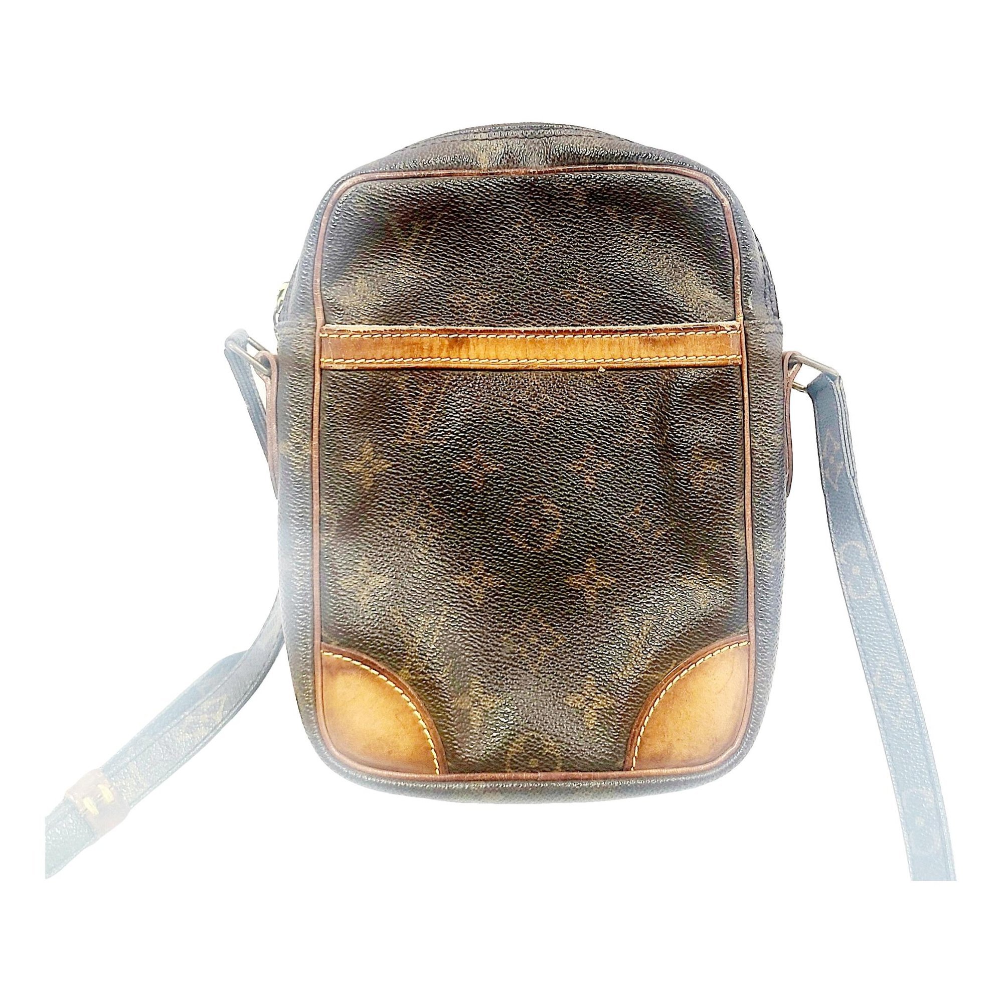 Danube leather crossbody bag