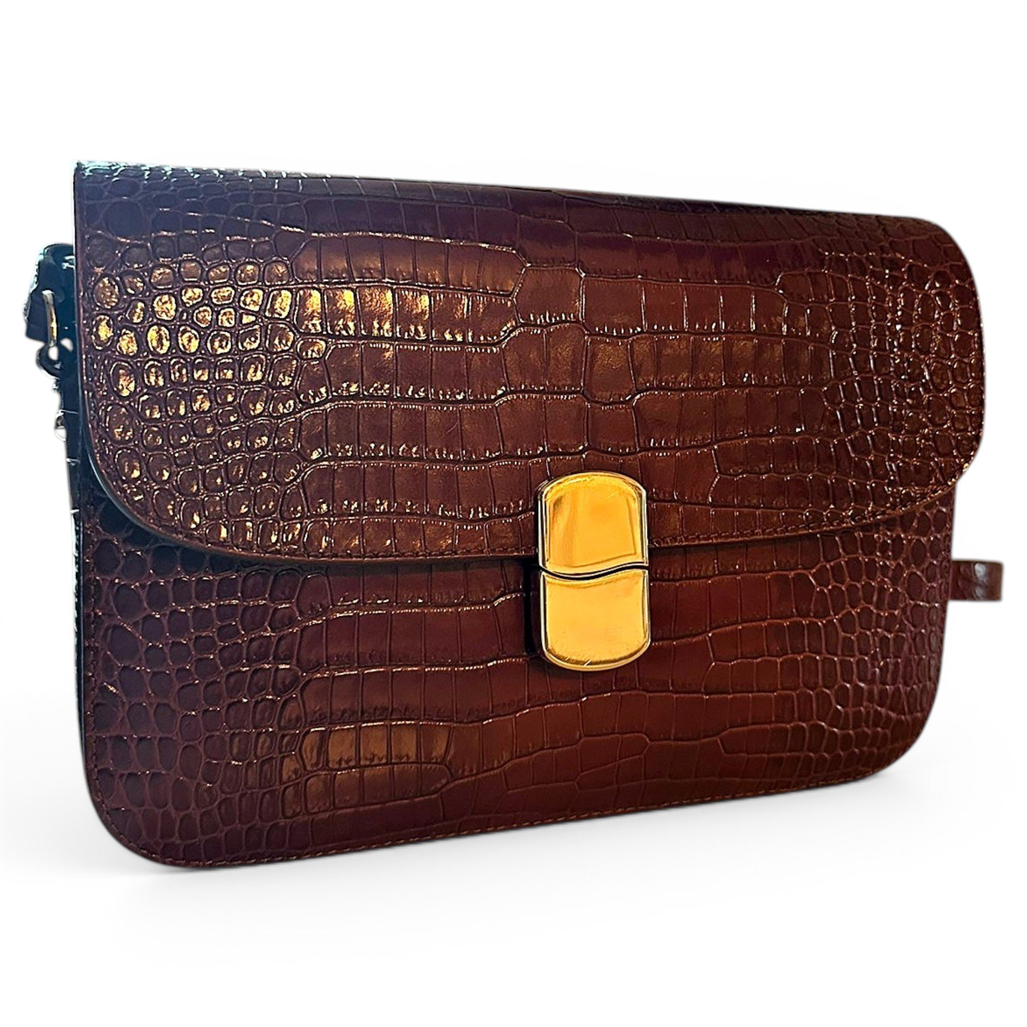Leather crossbody bag