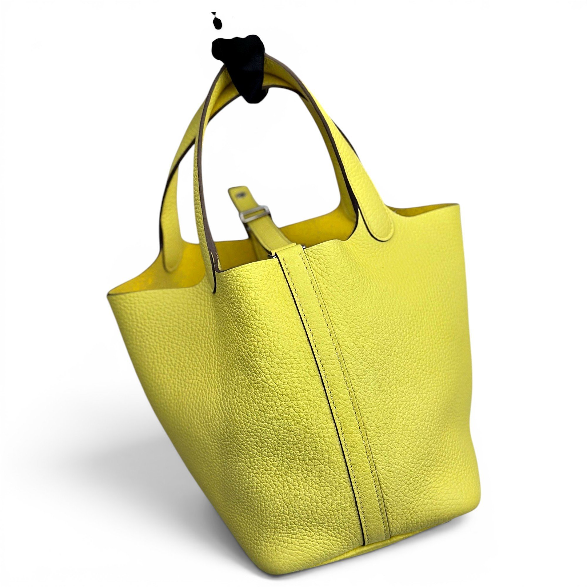 Picotin leather handbag