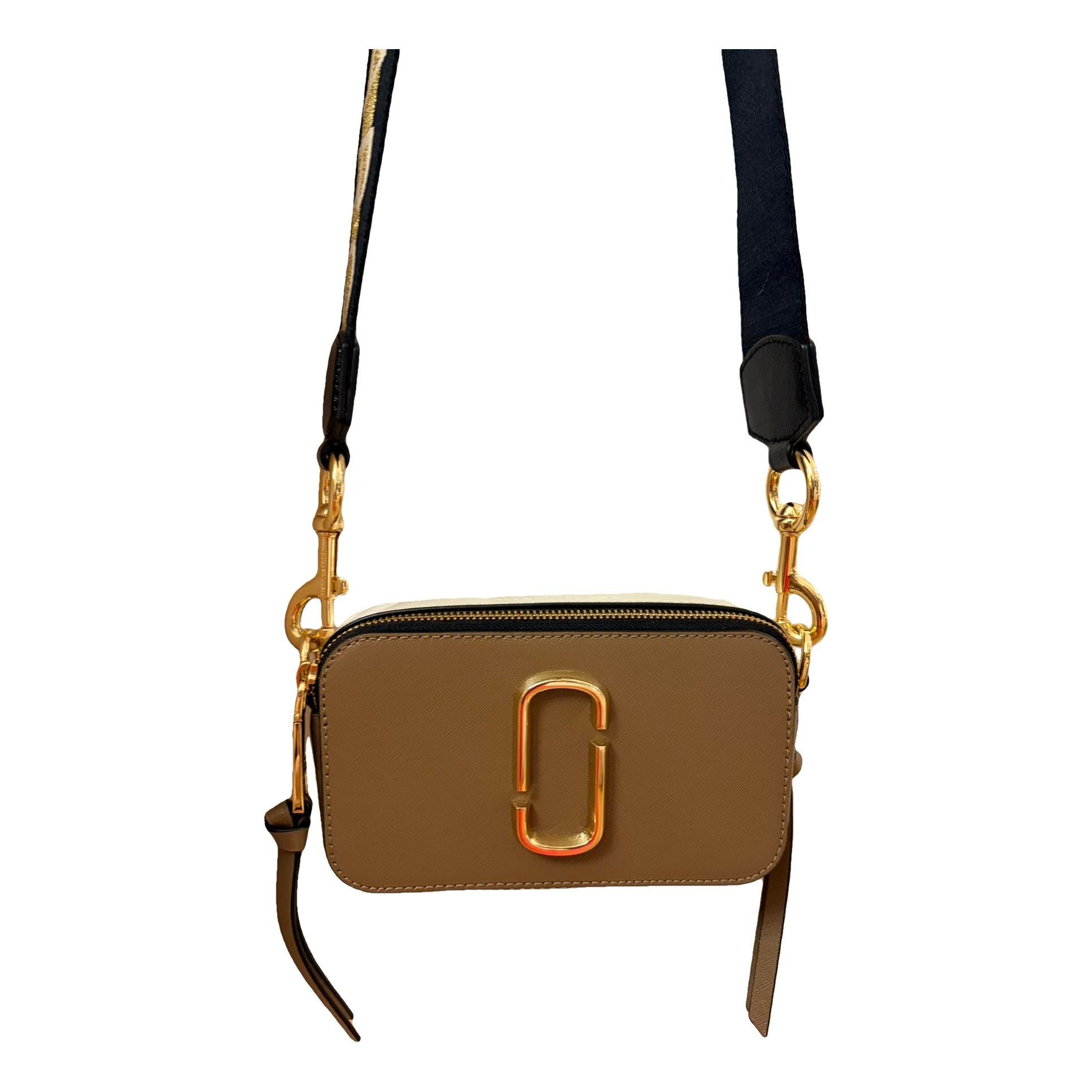 Snapshot leather crossbody bag