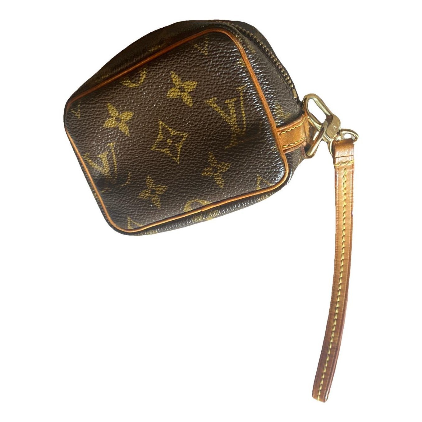 Wapity leather clutch bag