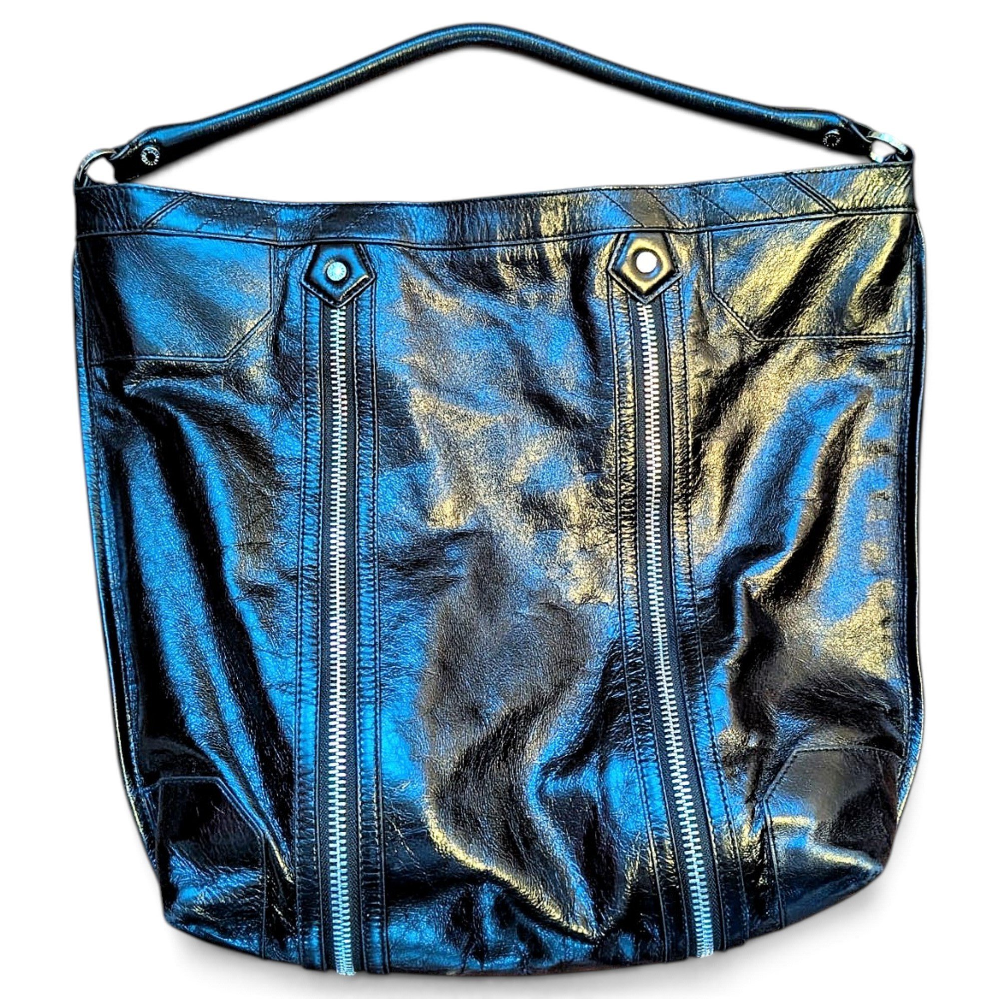 Leather handbag