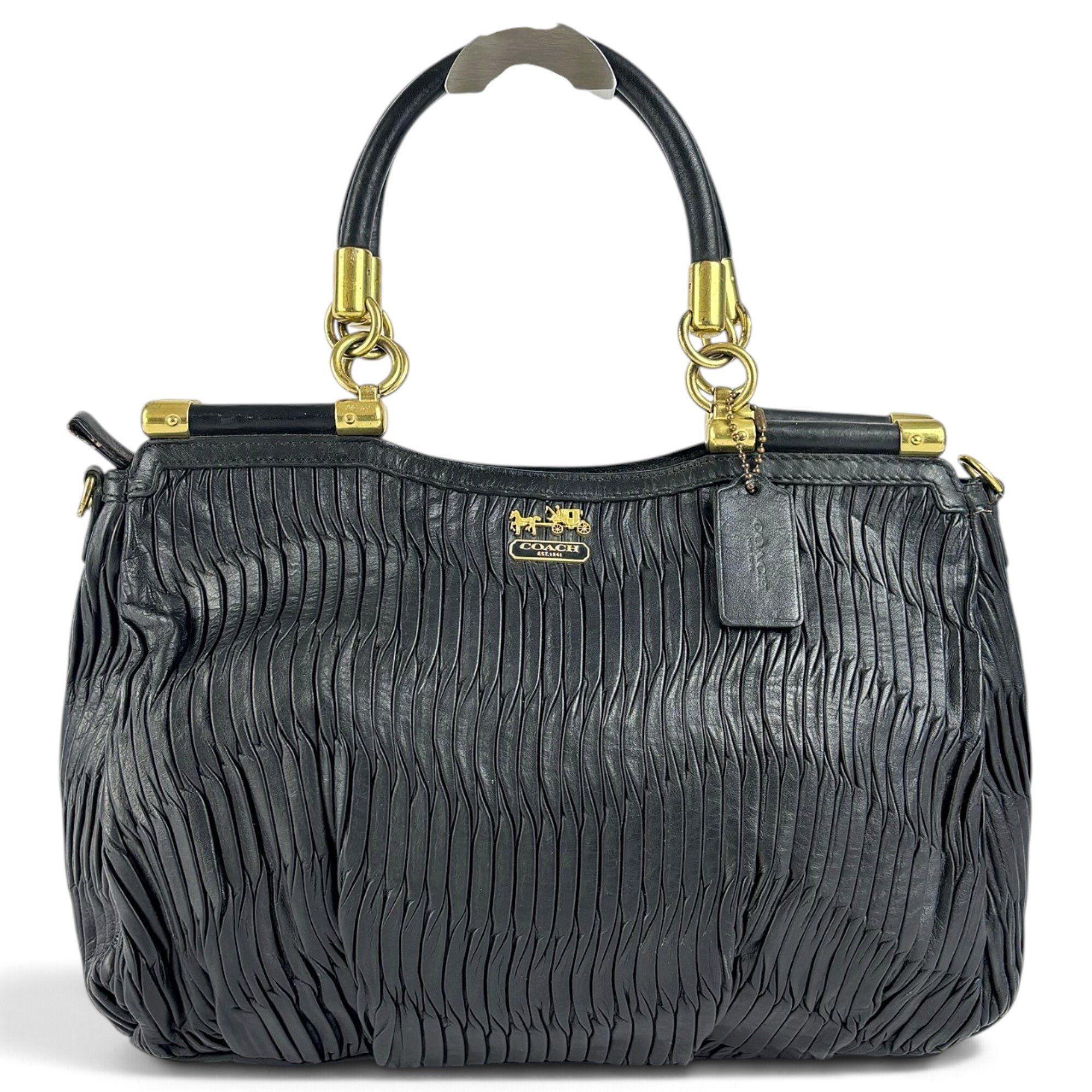 Madison leather handbag