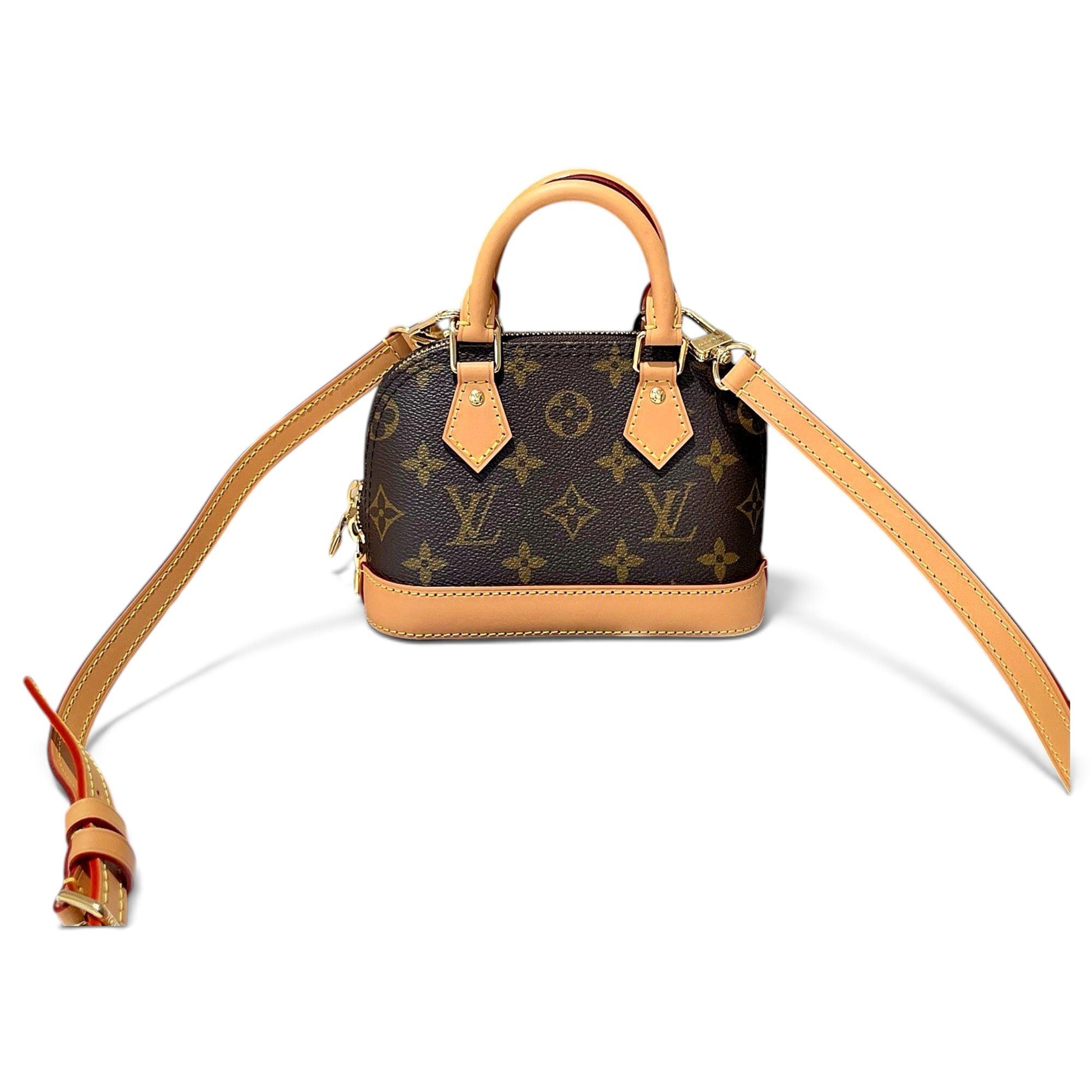 Alma leather handbag
