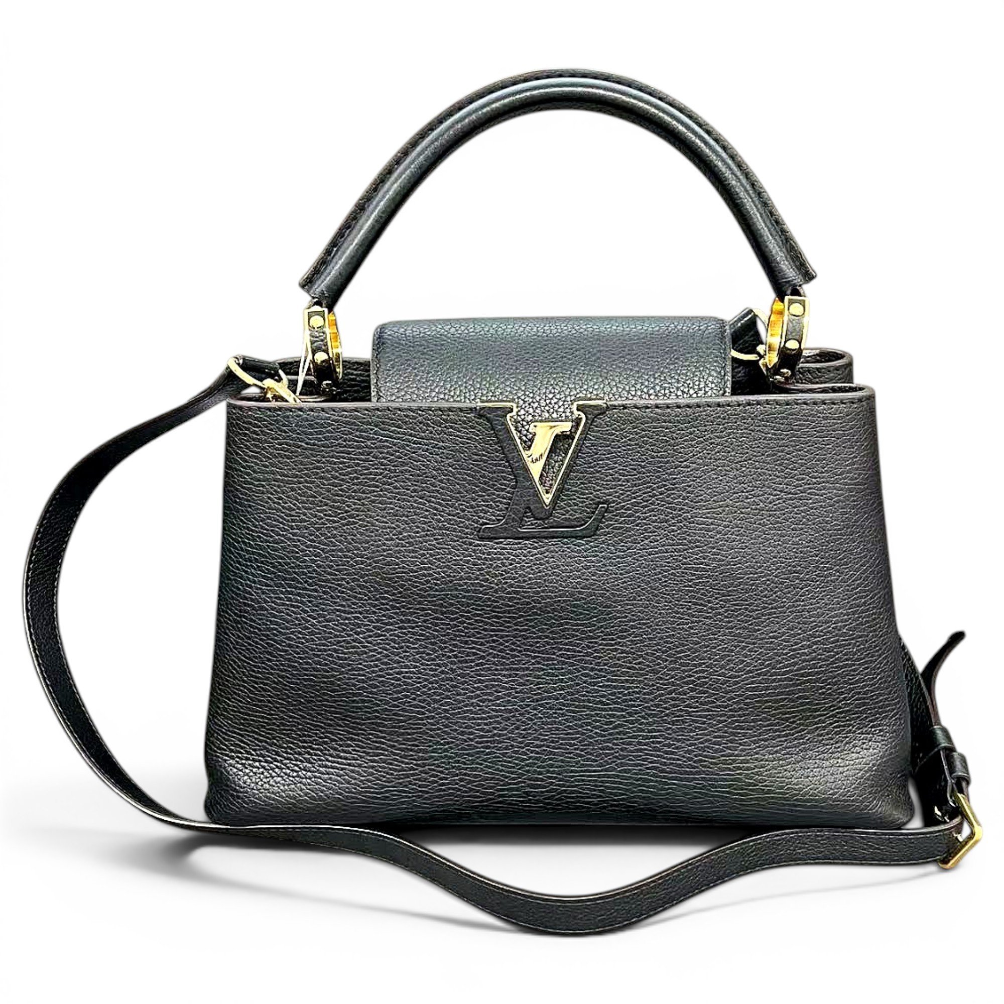 Capucines leather handbag