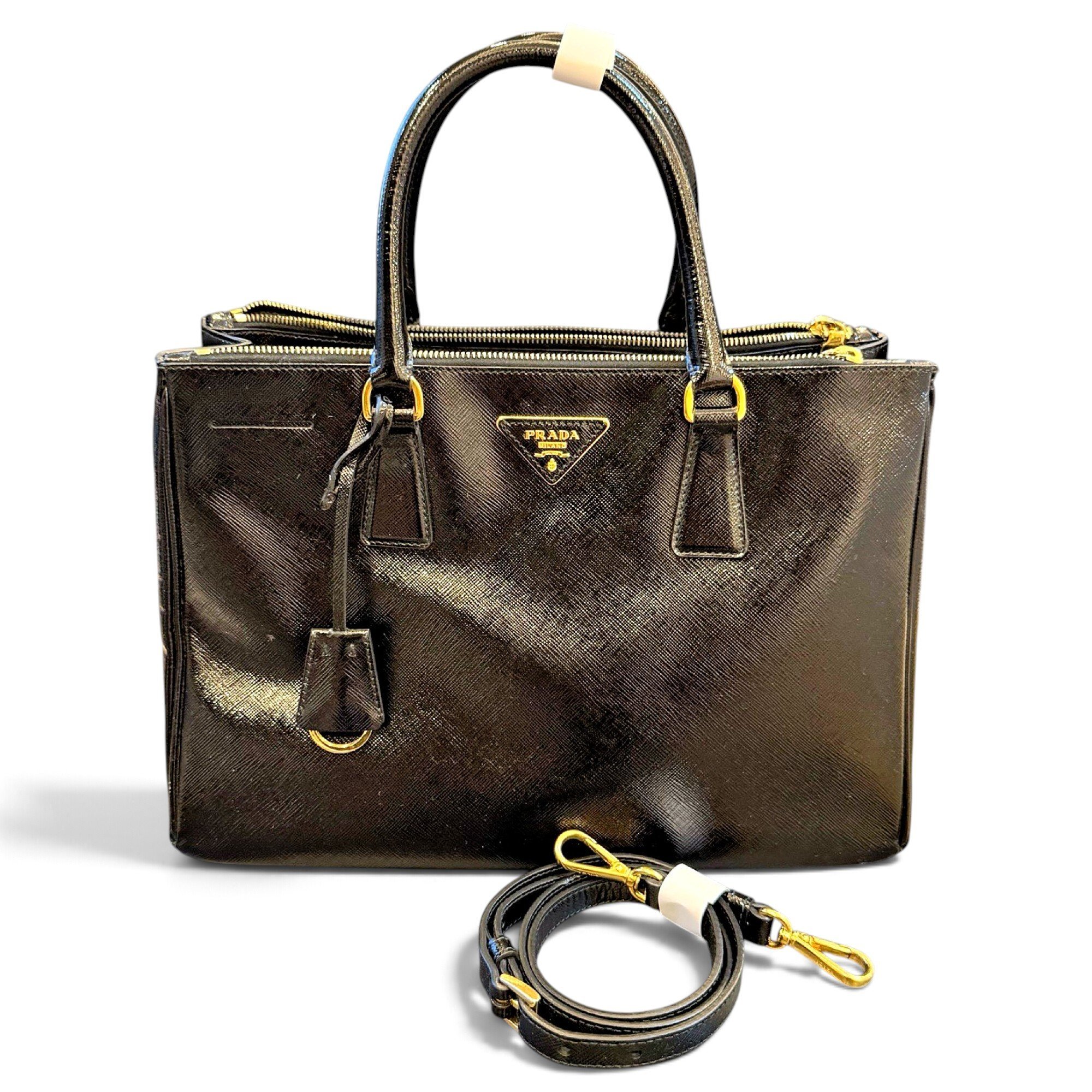 Galleria leather tote