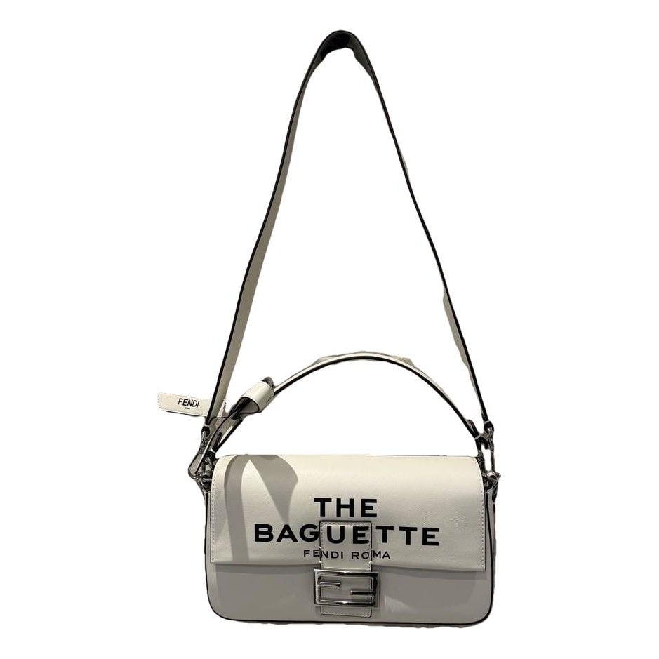 Baguette leather handbag