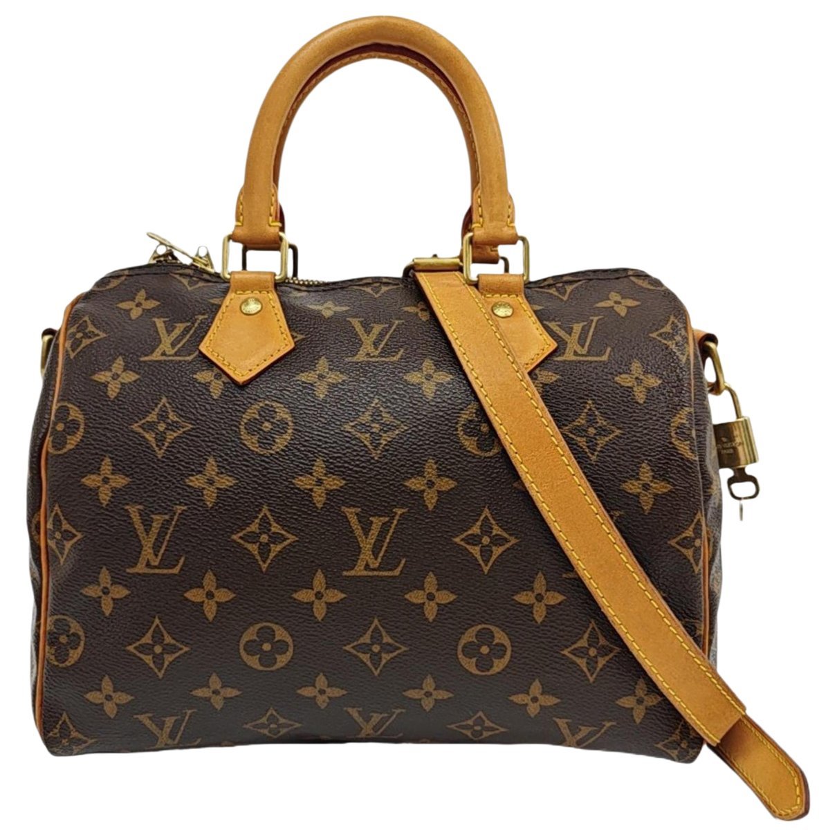 Nano Speedy / Mini HL leather handbag