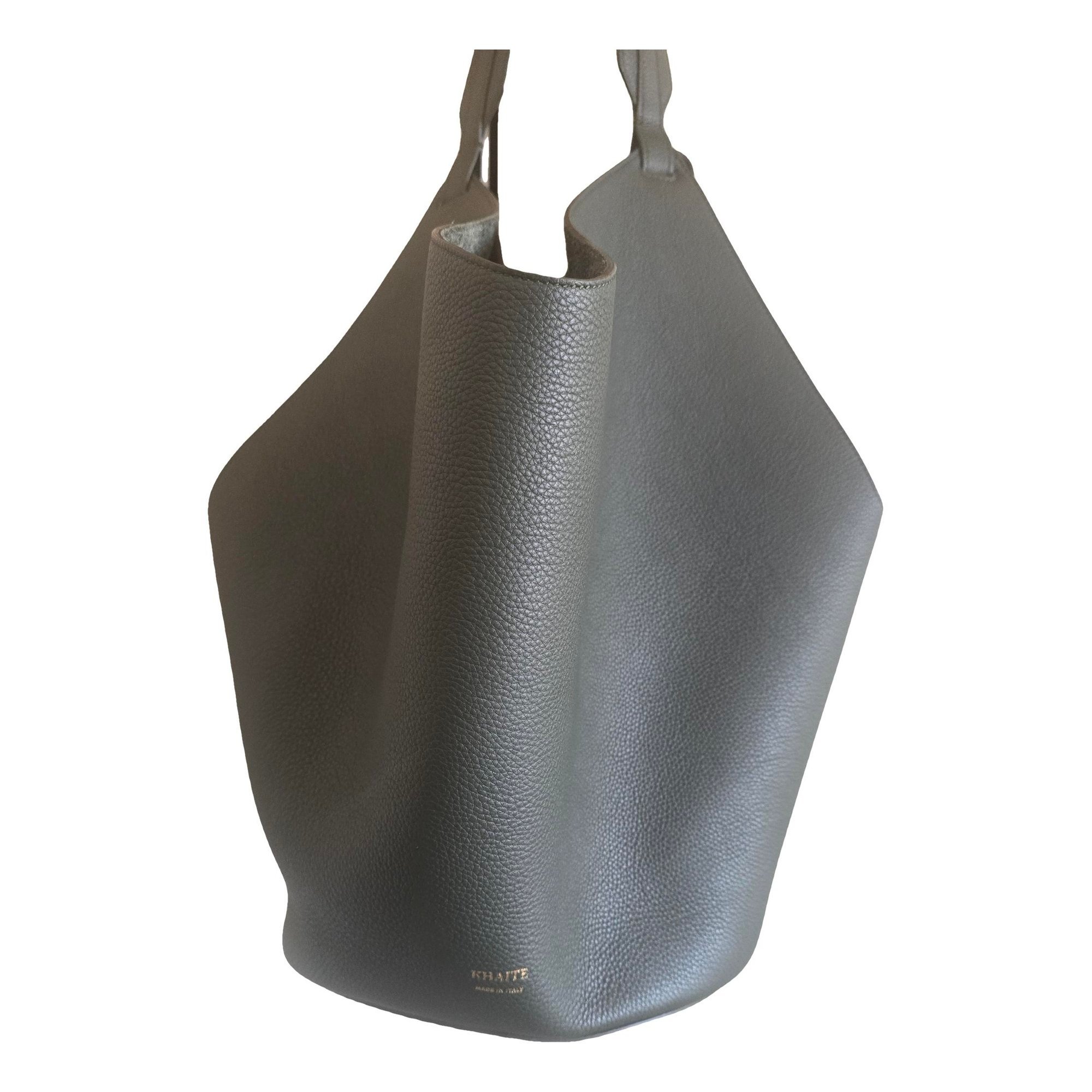 Lotus leather handbag