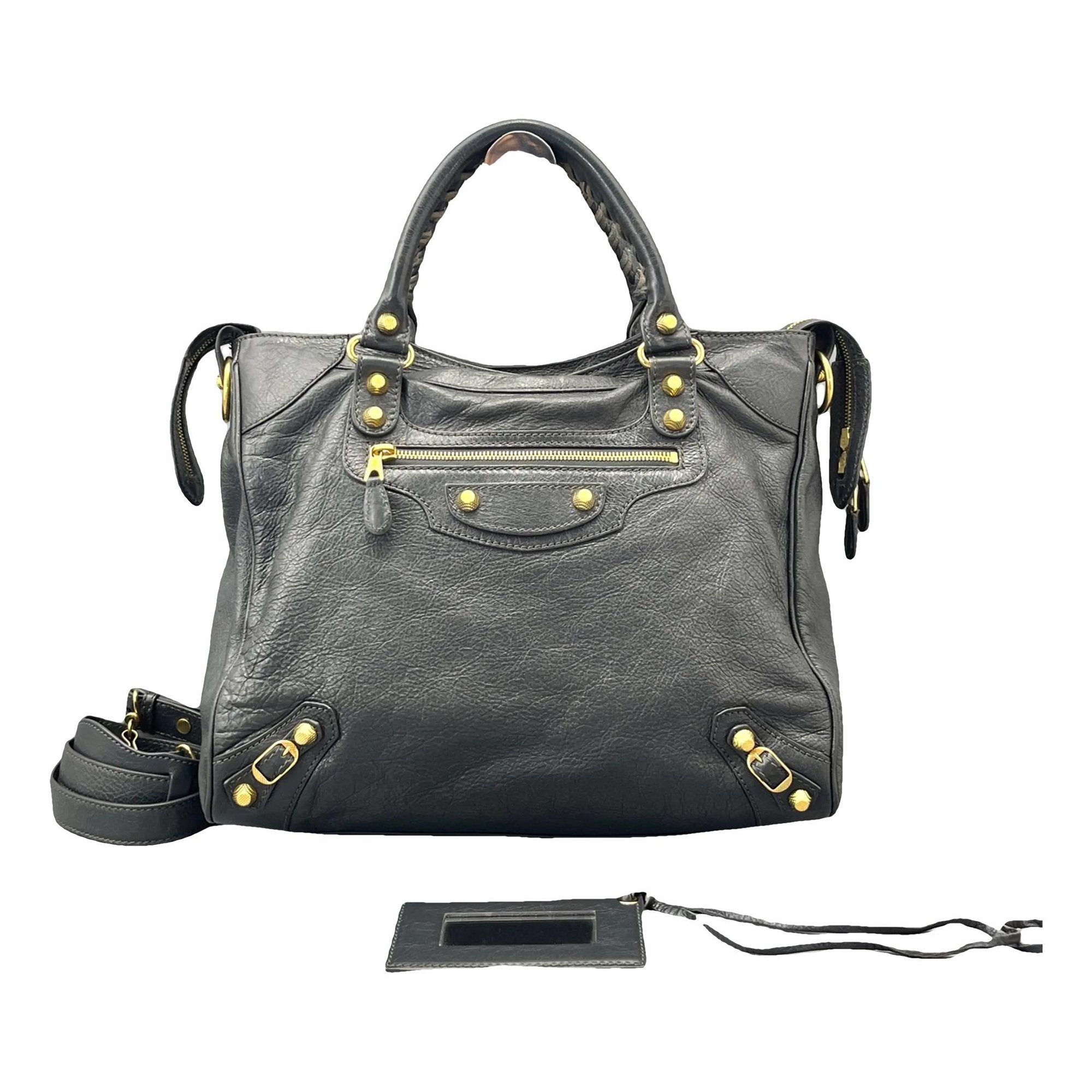 Vélo leather crossbody bag