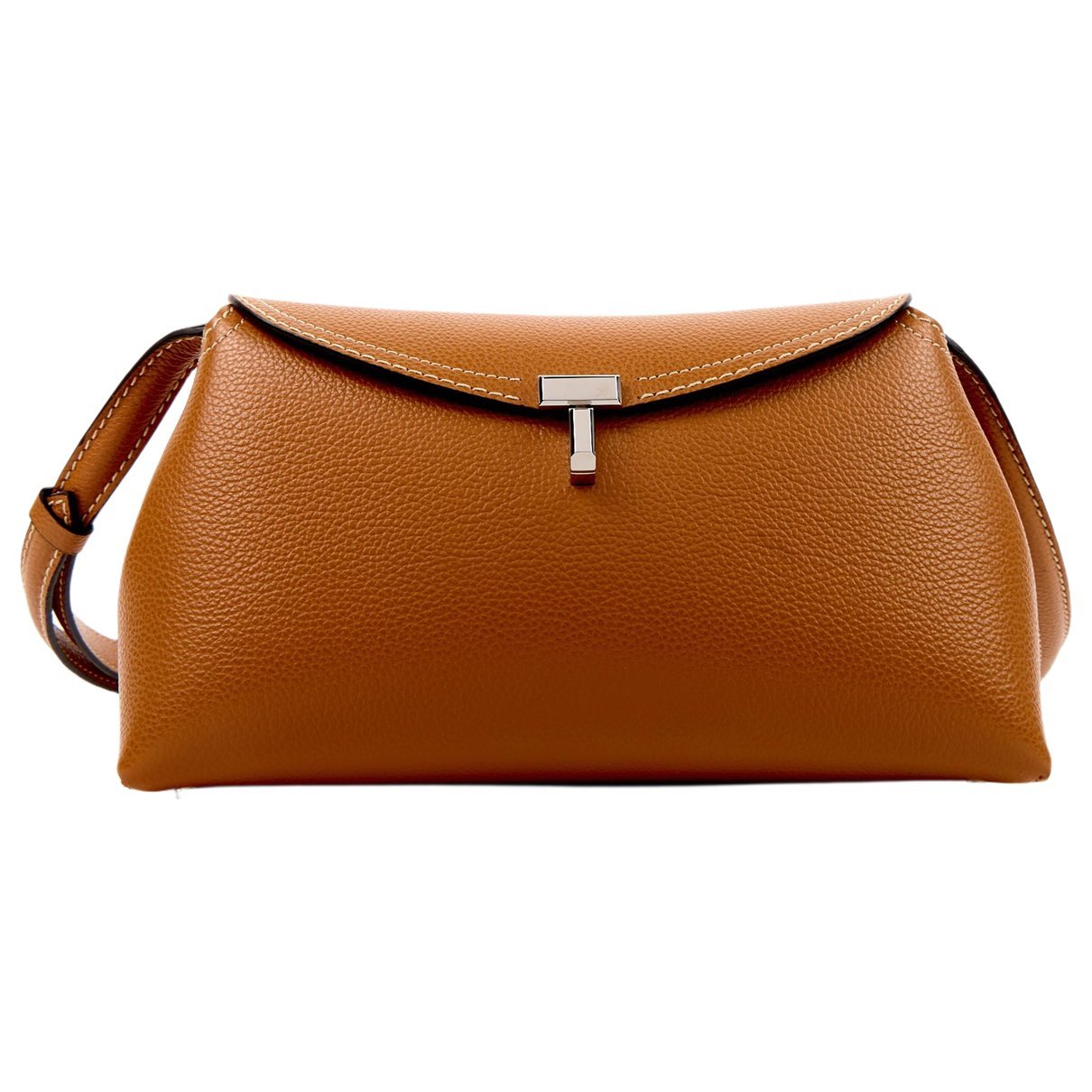 Toteme T-Lock leather handbag
