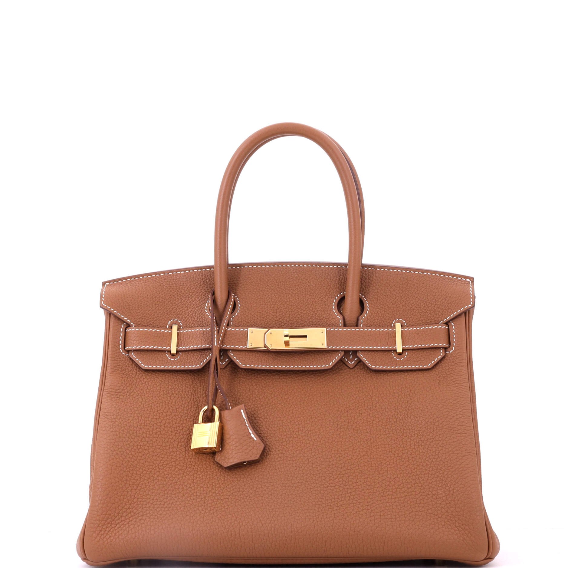 Birkin Handbag Gold Togo with Gold Hardware 30